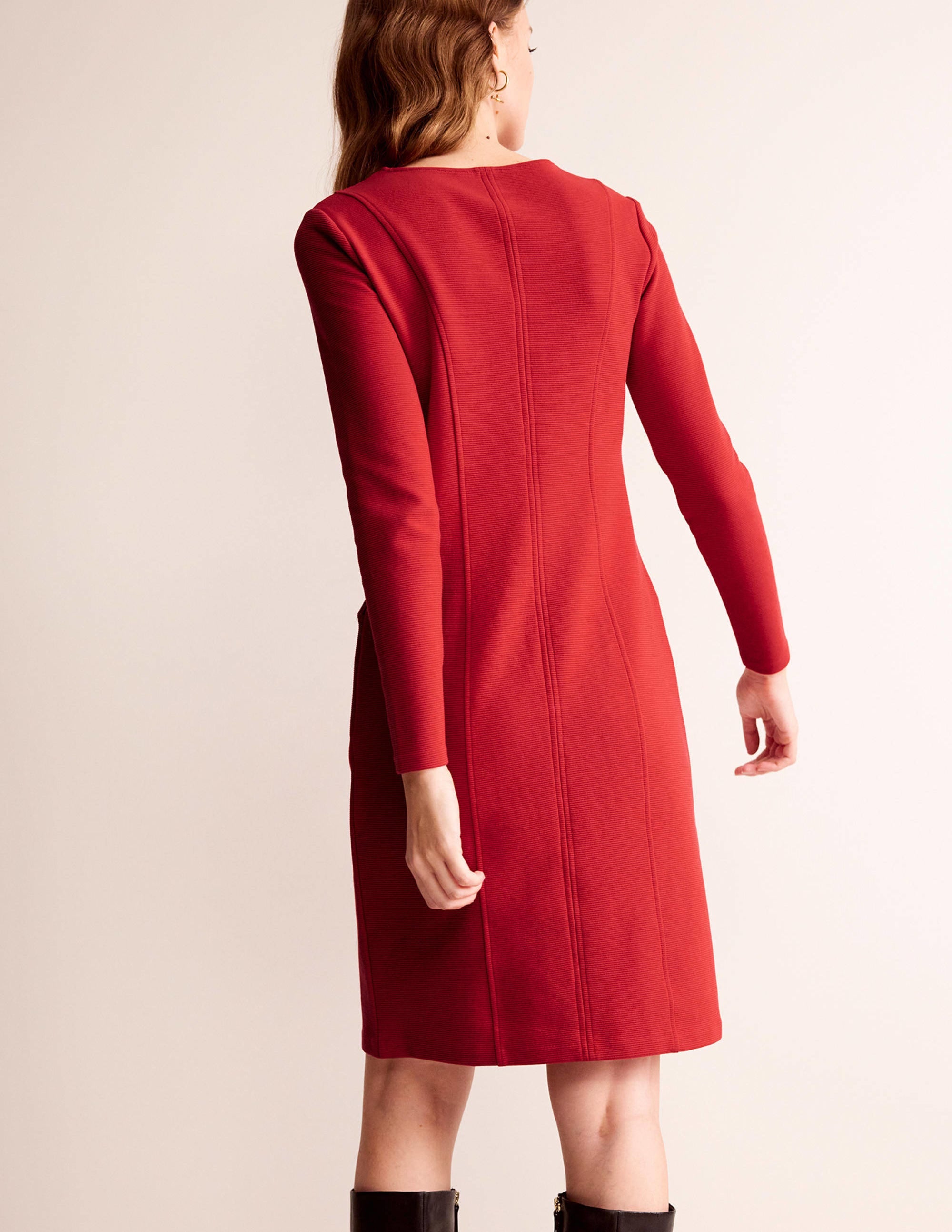 Ellen Ottoman-Kleid-Salsa - Image 3