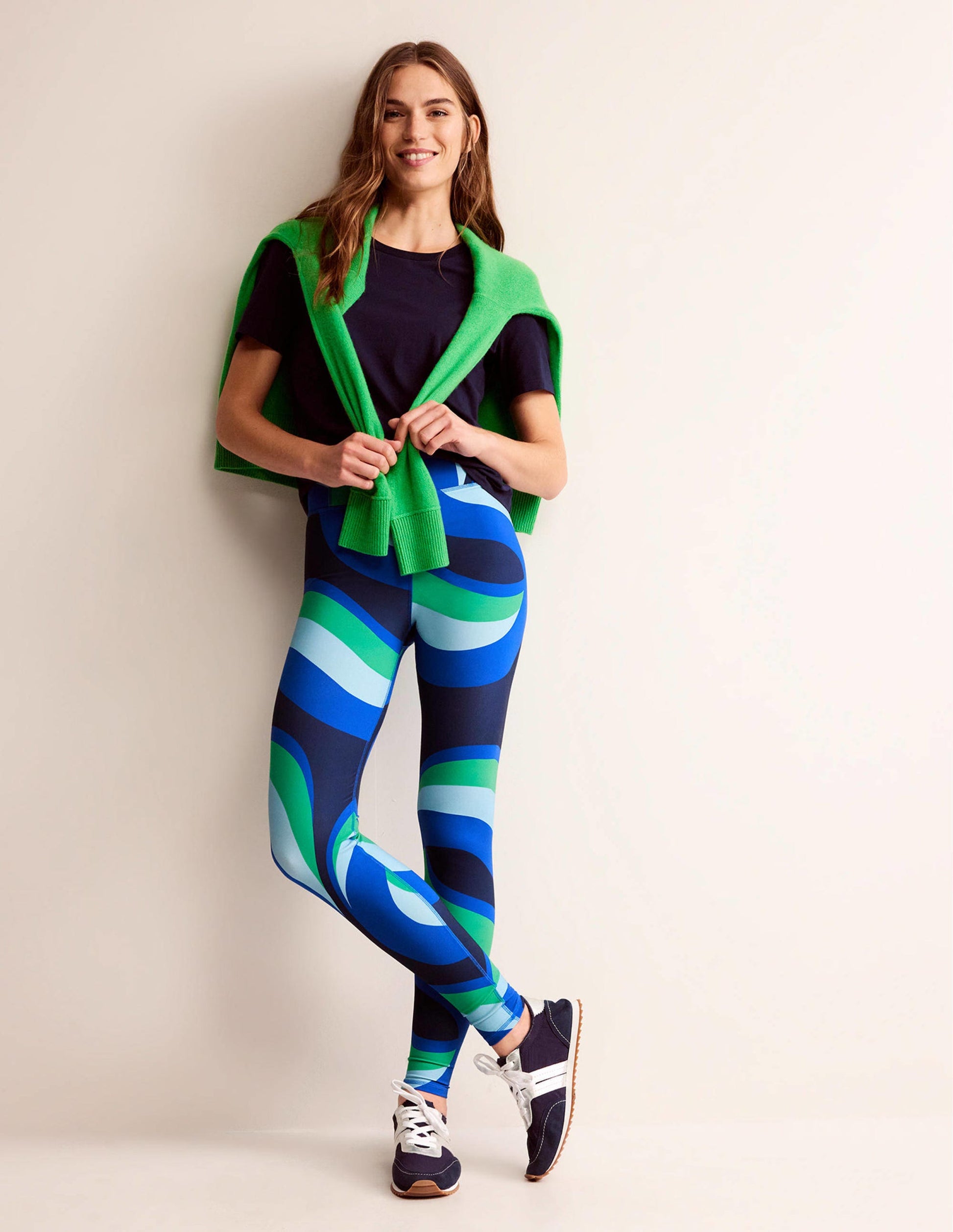 Legging taille haute-Motif Surf The Web-1