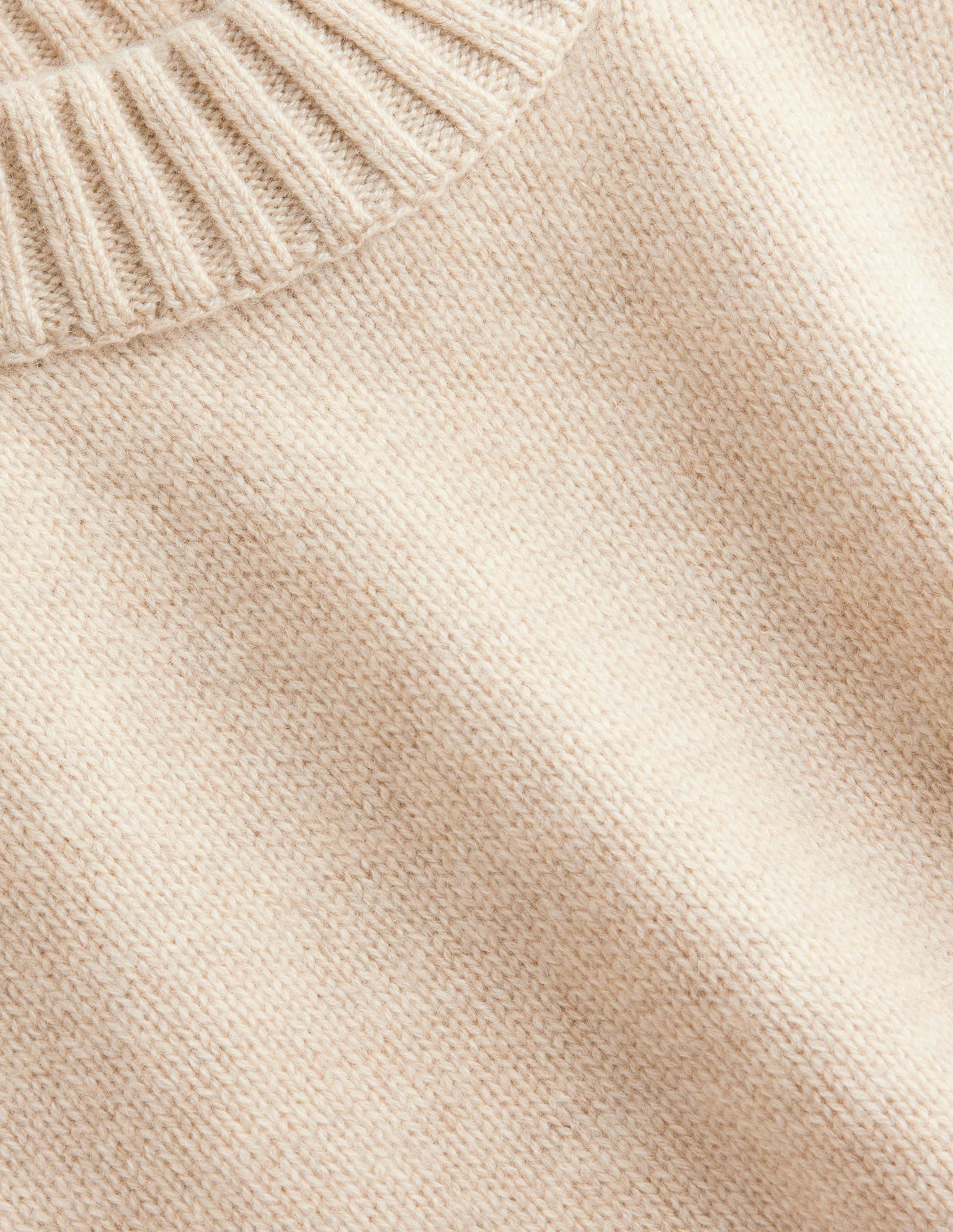 Pullunder aus dickem Kaschmir mit Rundhalsausschnitt-Haferbeige-6