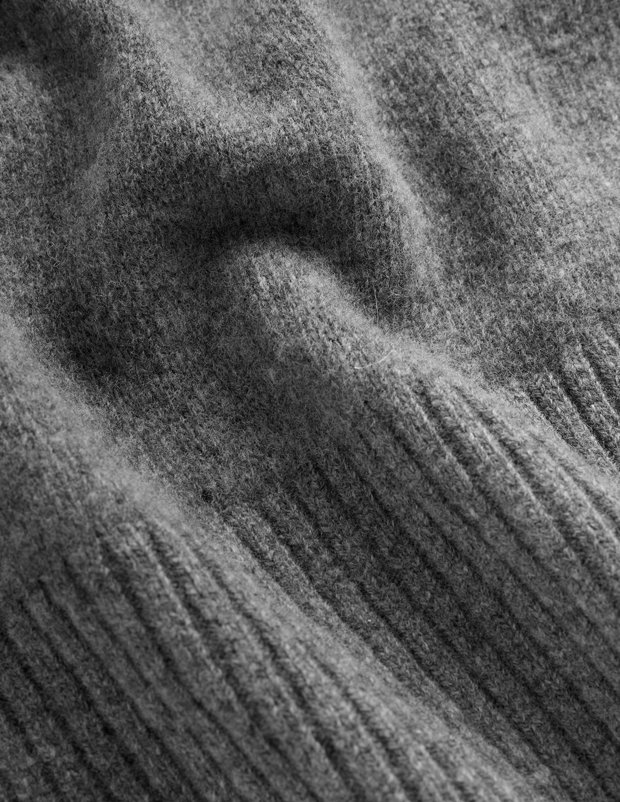 Jessica Oversize-Pullover-Helles Anthrazit Meliert - Image 6