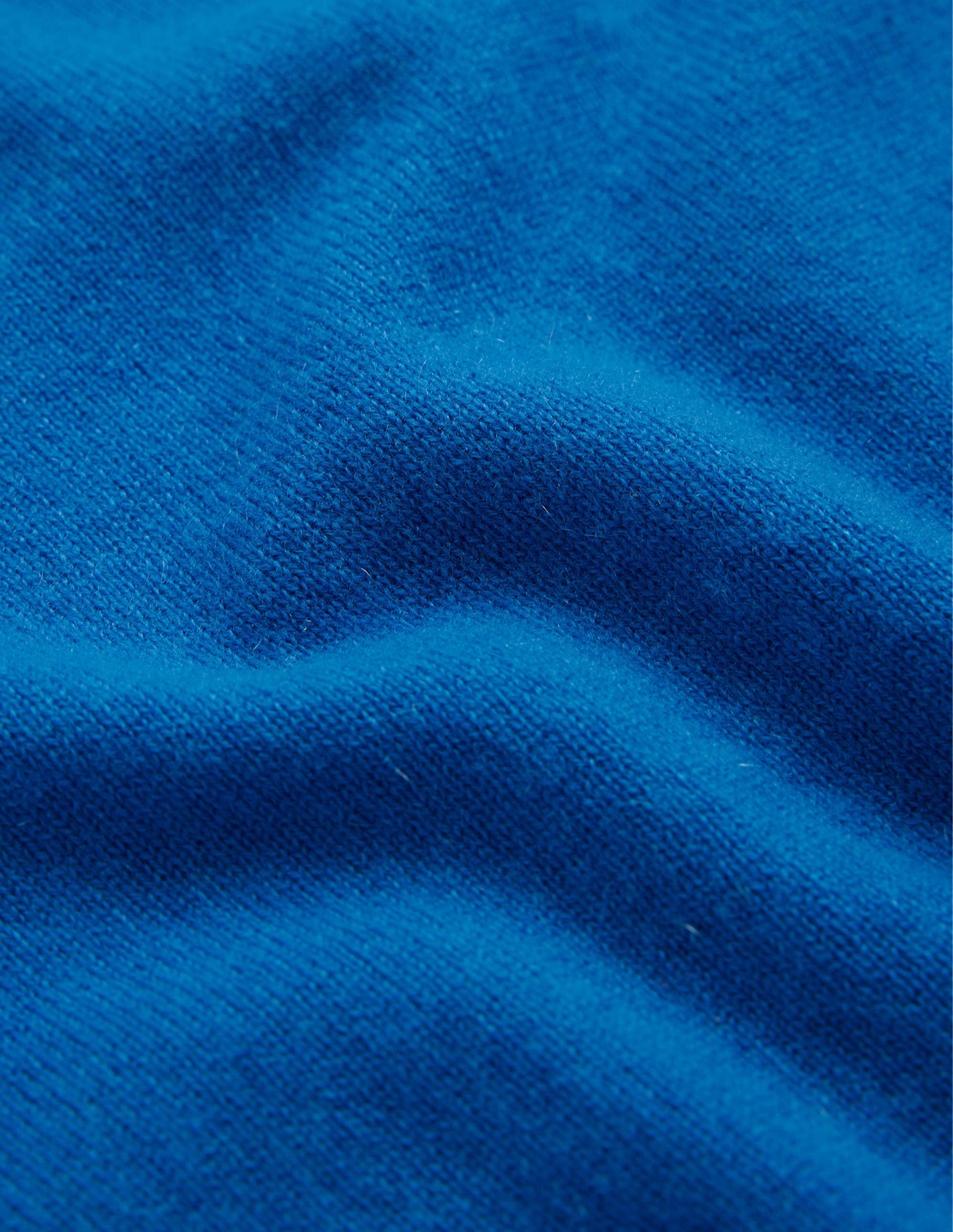 Eva Kaschmirpullover mit Rundhalsausschnitt-Cyanblau - Image 7