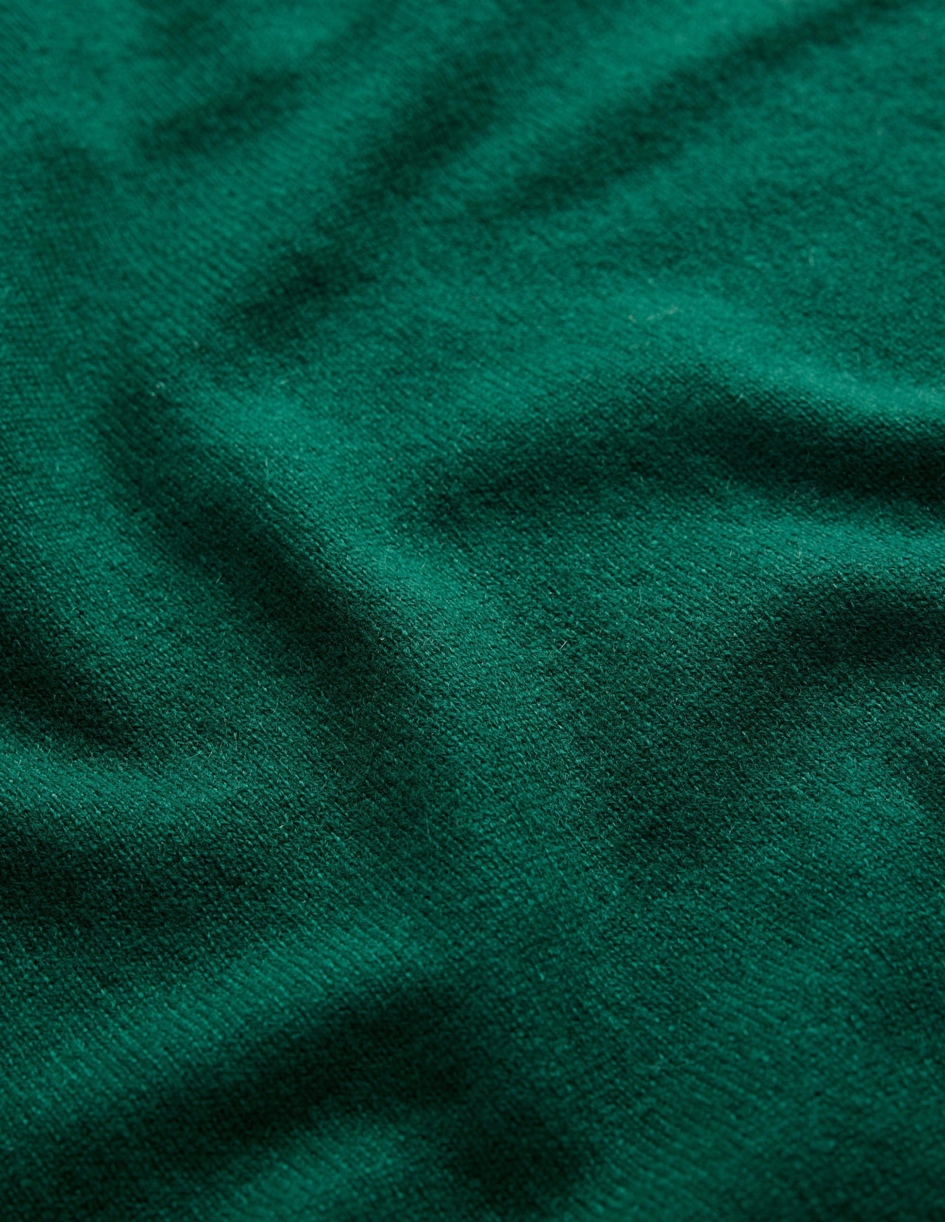 Eva Kaschmirpullover mit Rundhalsausschnitt-Dunkles Waldgrün-8