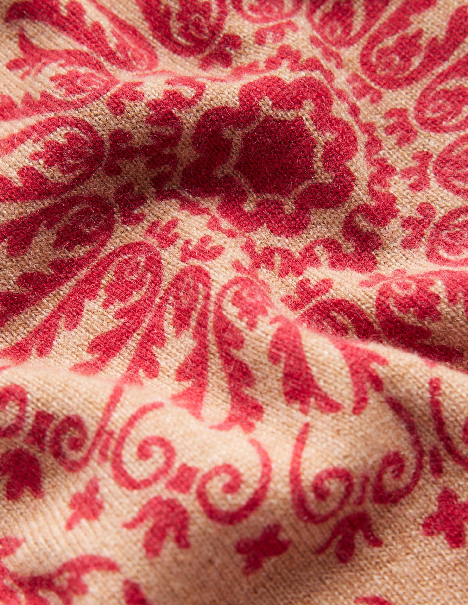 Eva Kaschmirpullover mit Rundhalsausschnitt-Kamelbraun Pfingstrose-6