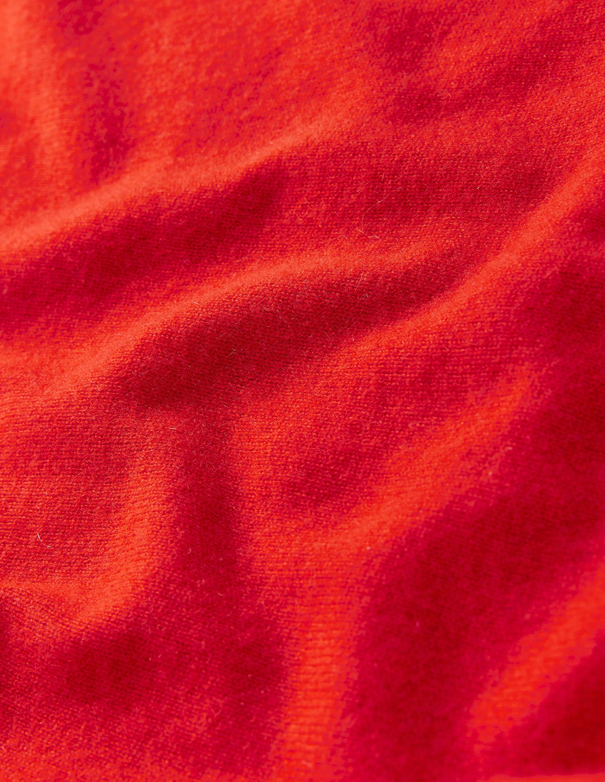 Eva Kaschmirpullover mit Rundhalsausschnitt-Knallrot-10