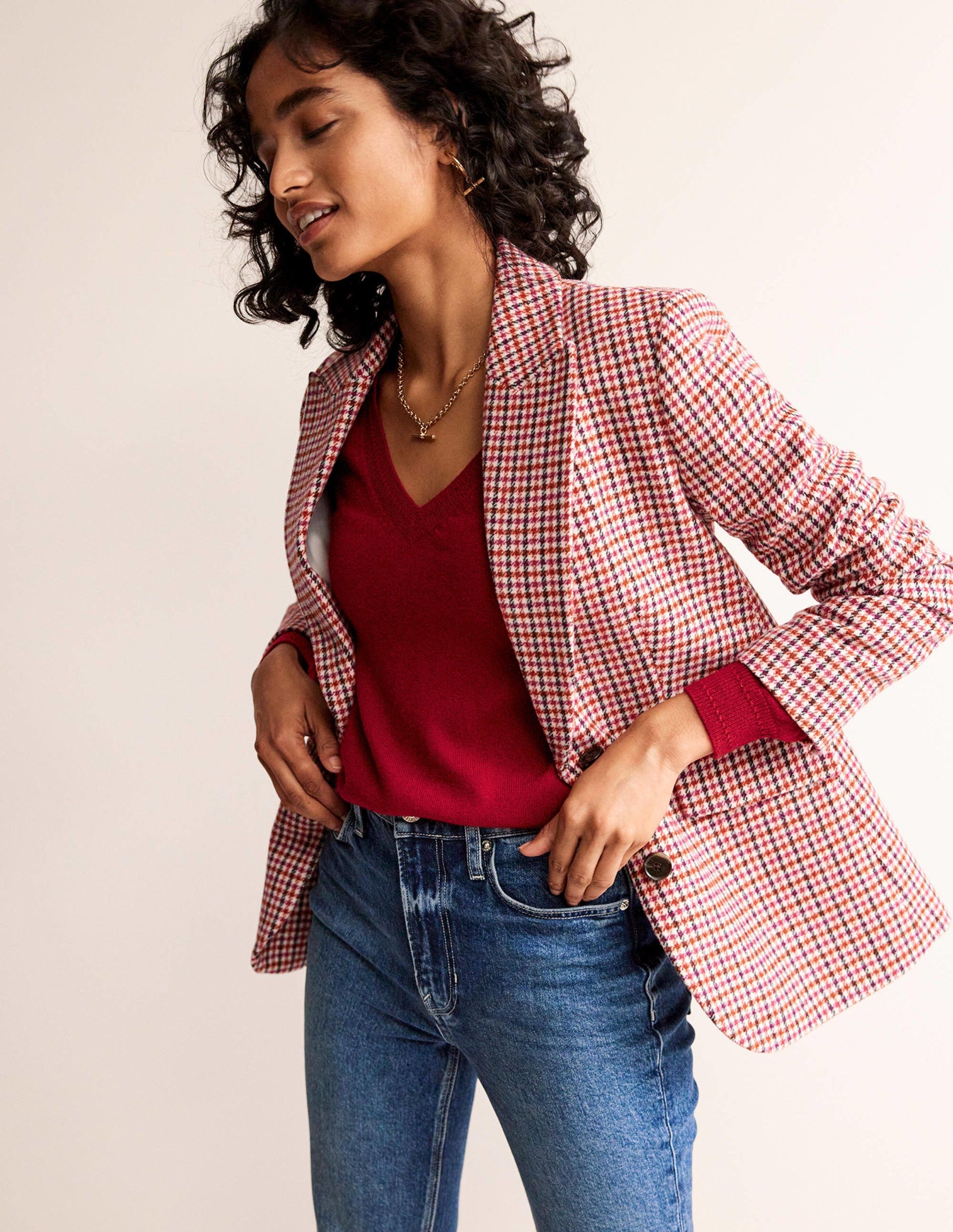 Eva Kaschmirpullover mit V-Ausschnitt-Salsa-4