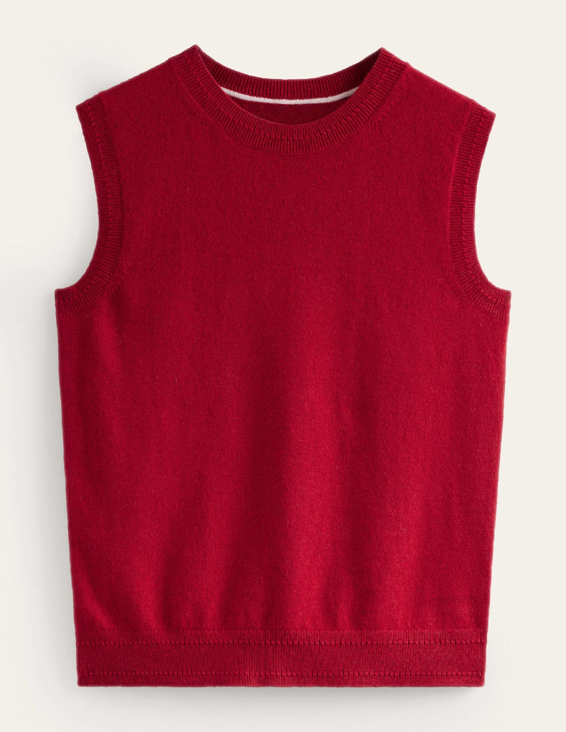 Eva Cashmere Tank-Salsa-5