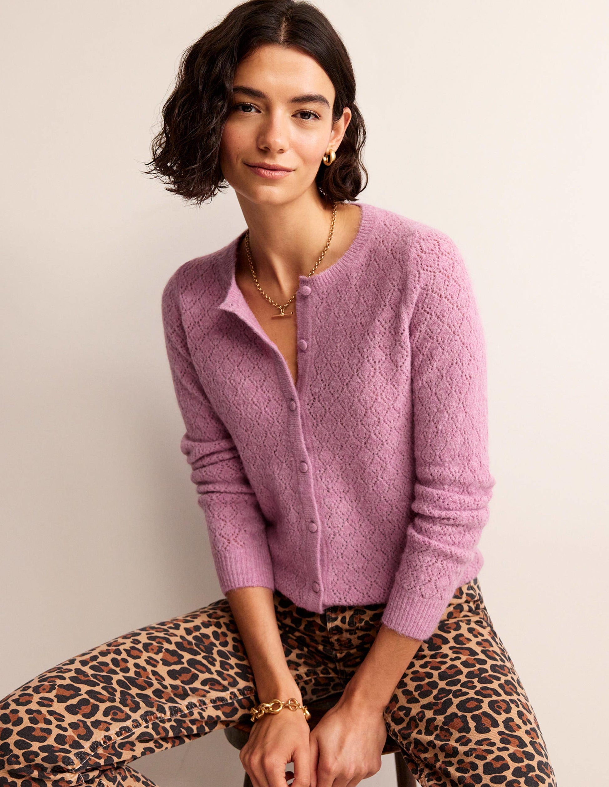 Flauschige Pointelle-Strickjacke-Erdbeer-Sorbet-5