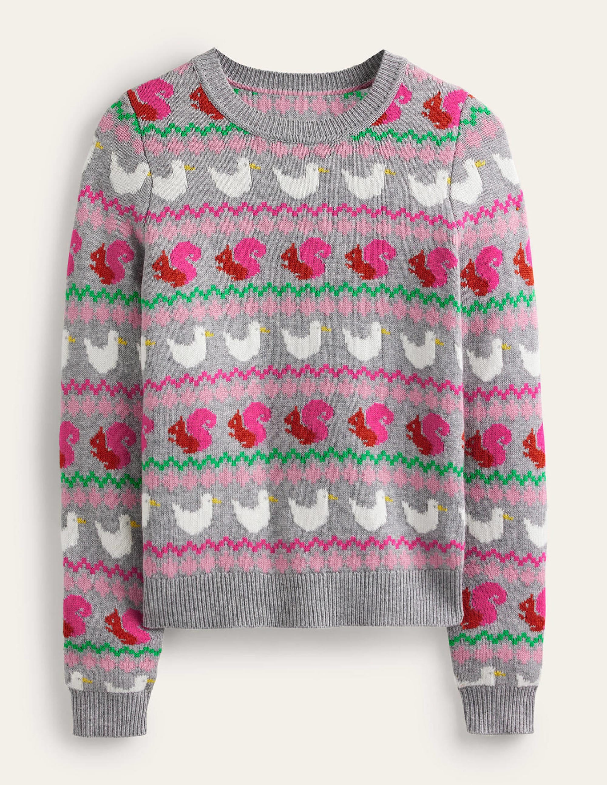 Edie Fair-Isle-Pullover-Naturliebhaber - Image 6