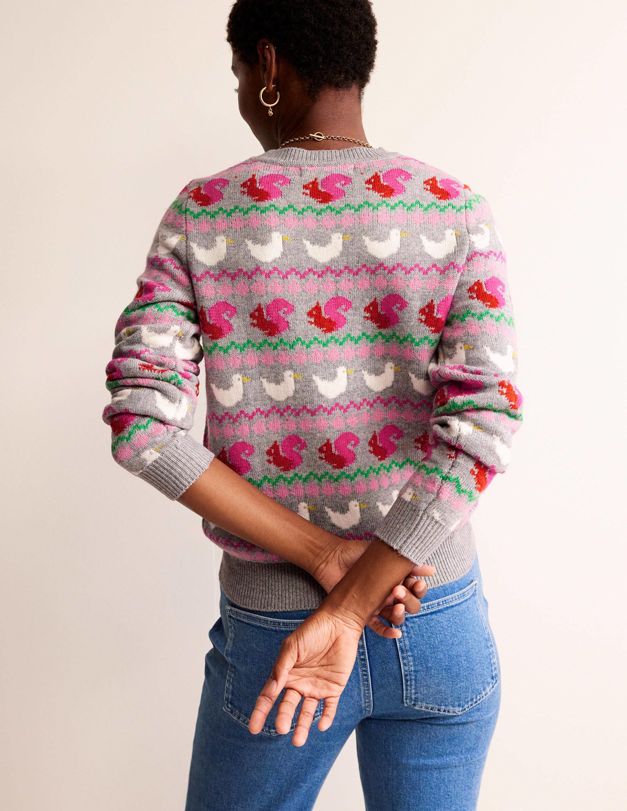 Edie Fair-Isle-Pullover-Naturliebhaber - Image 3