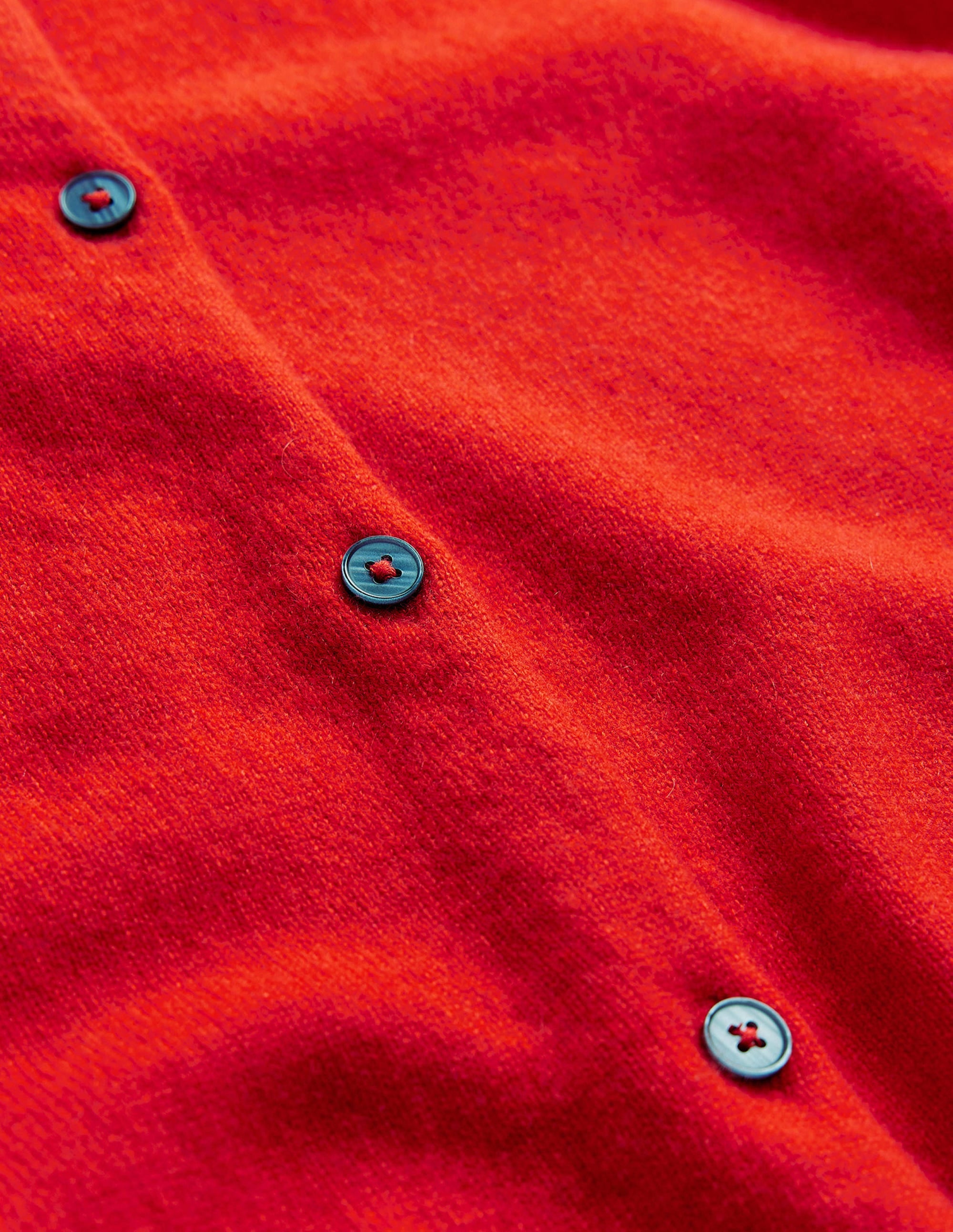 Eva Kaschmir-Strickjacke mit Rundhalsausschnitt-Fiesta-Orange - Image 7