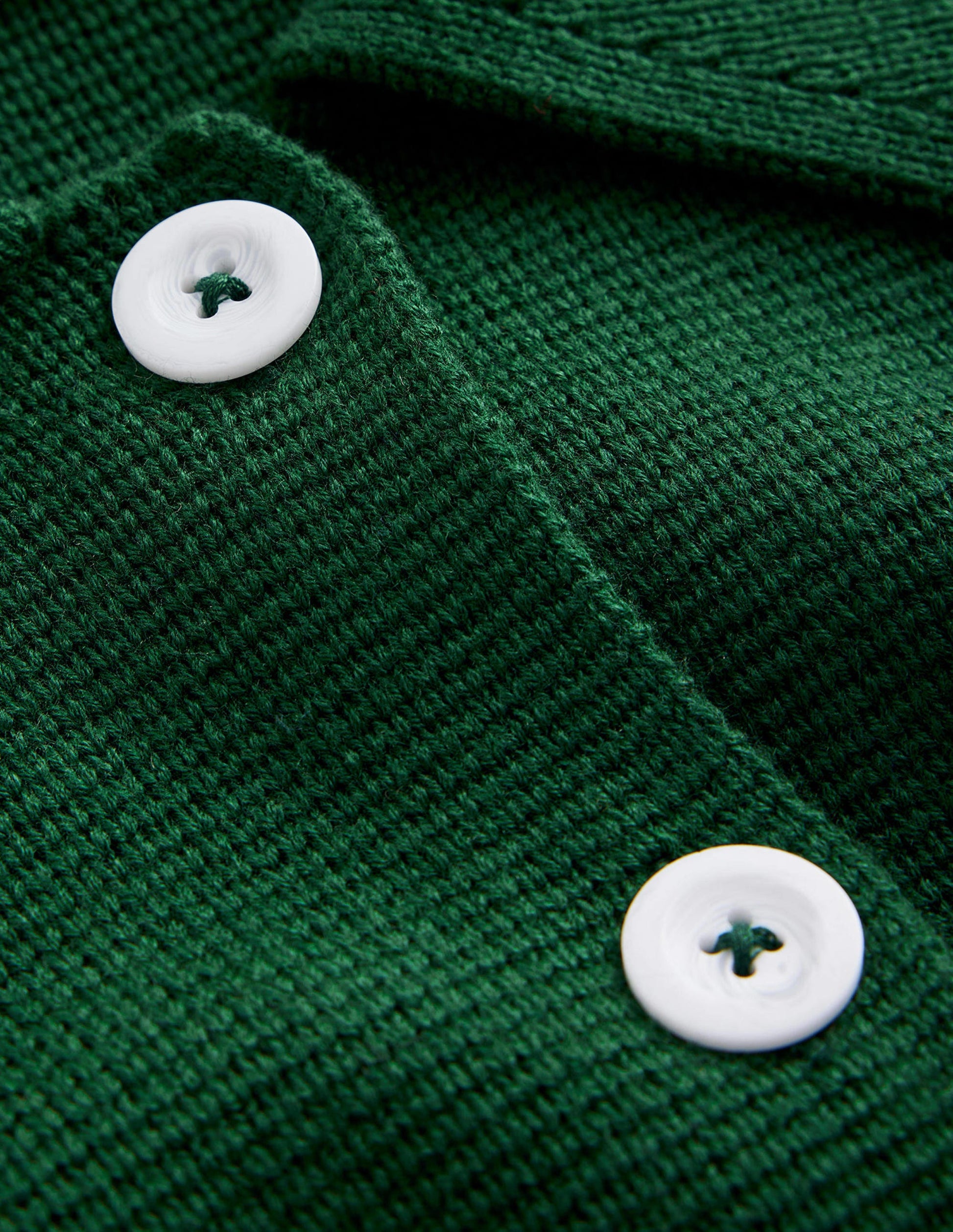 Gilet Emily en laine mélangée-Vert chasseur-6