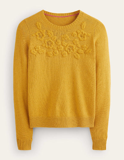 Pullover mit Rundhalsausschnitt und Stickerei-Dijon-6