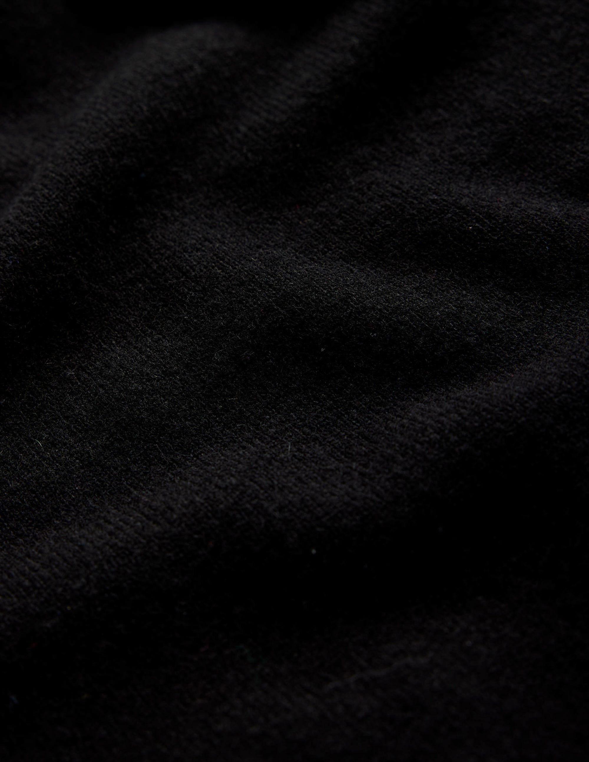 Pull Eva col roulé en cachemire-Noir - Image 7