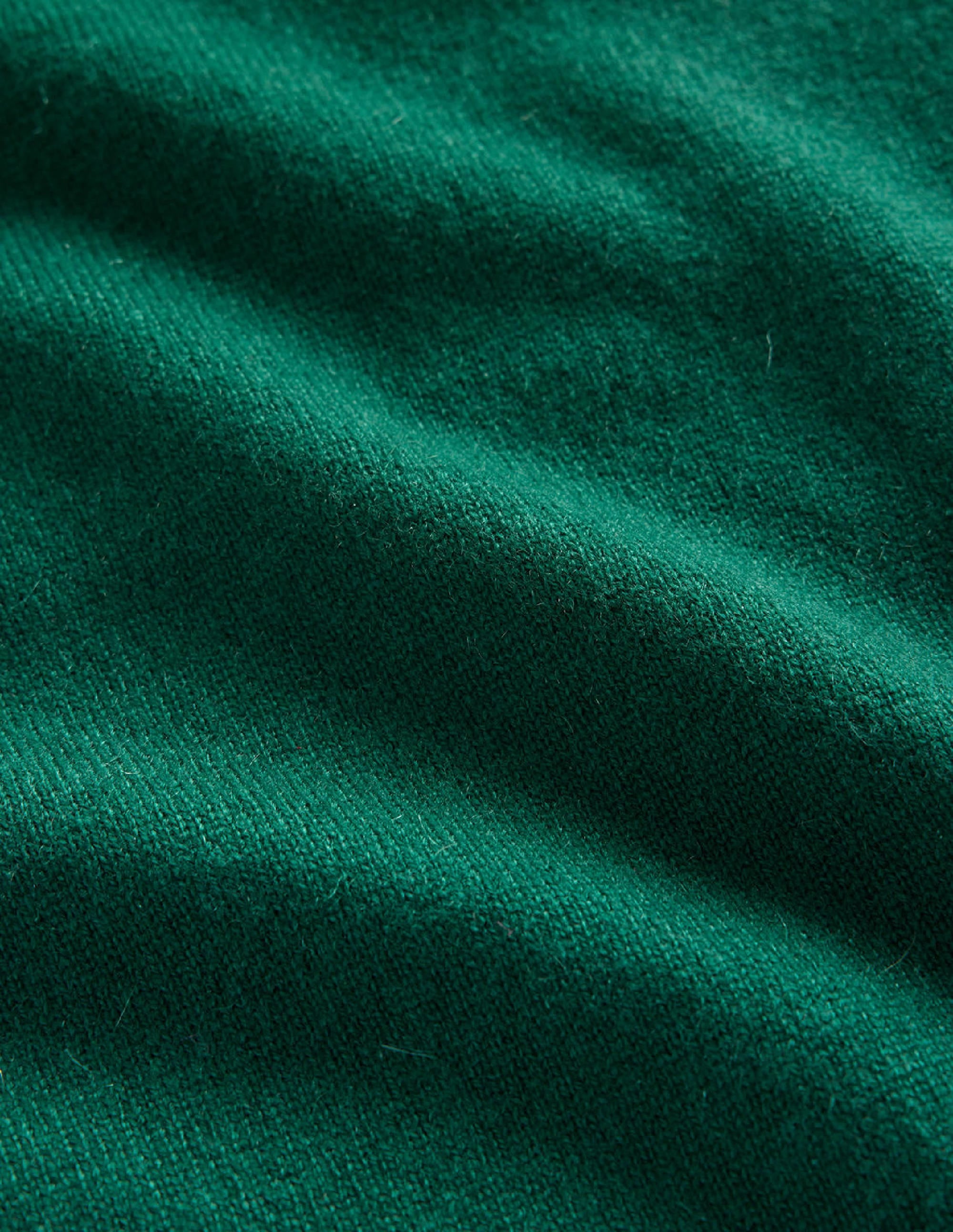 Eva Rollkragenpullover aus Kaschmir-Dunkles Waldgrün - Image 7