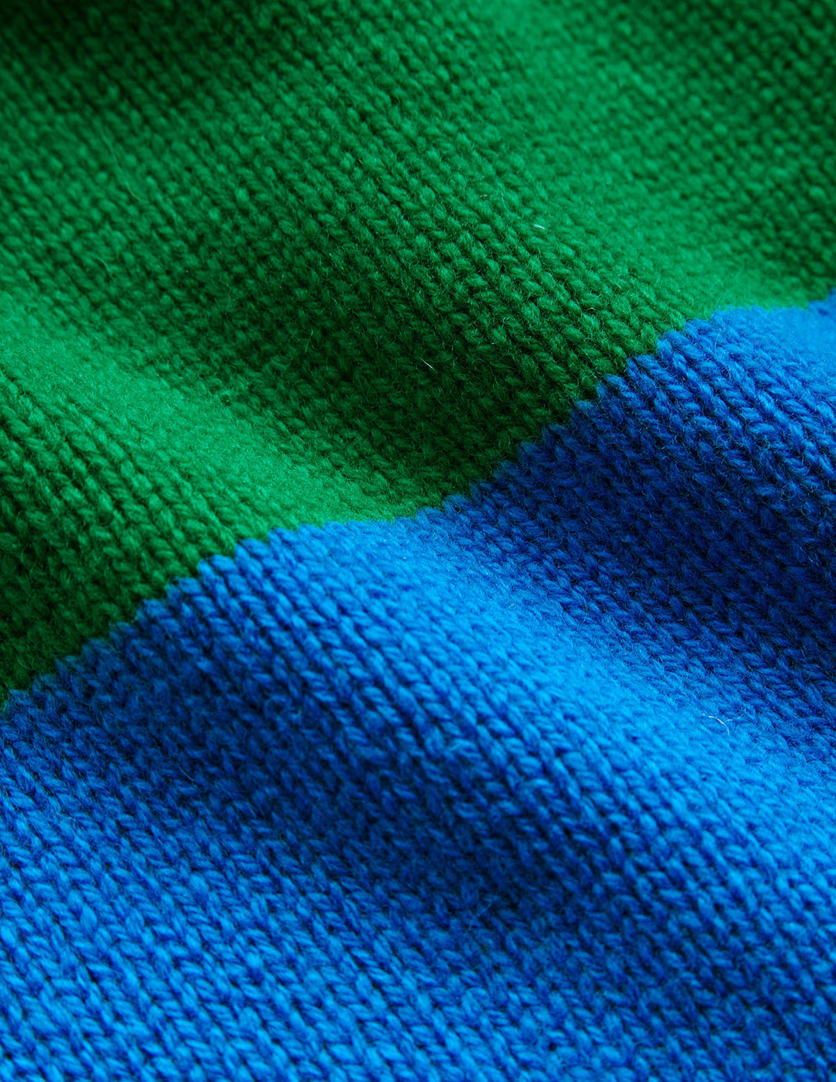 Olivia Merino-Pullover-Leuchtendes Kobaltblau/Veridiangrün - Image 6