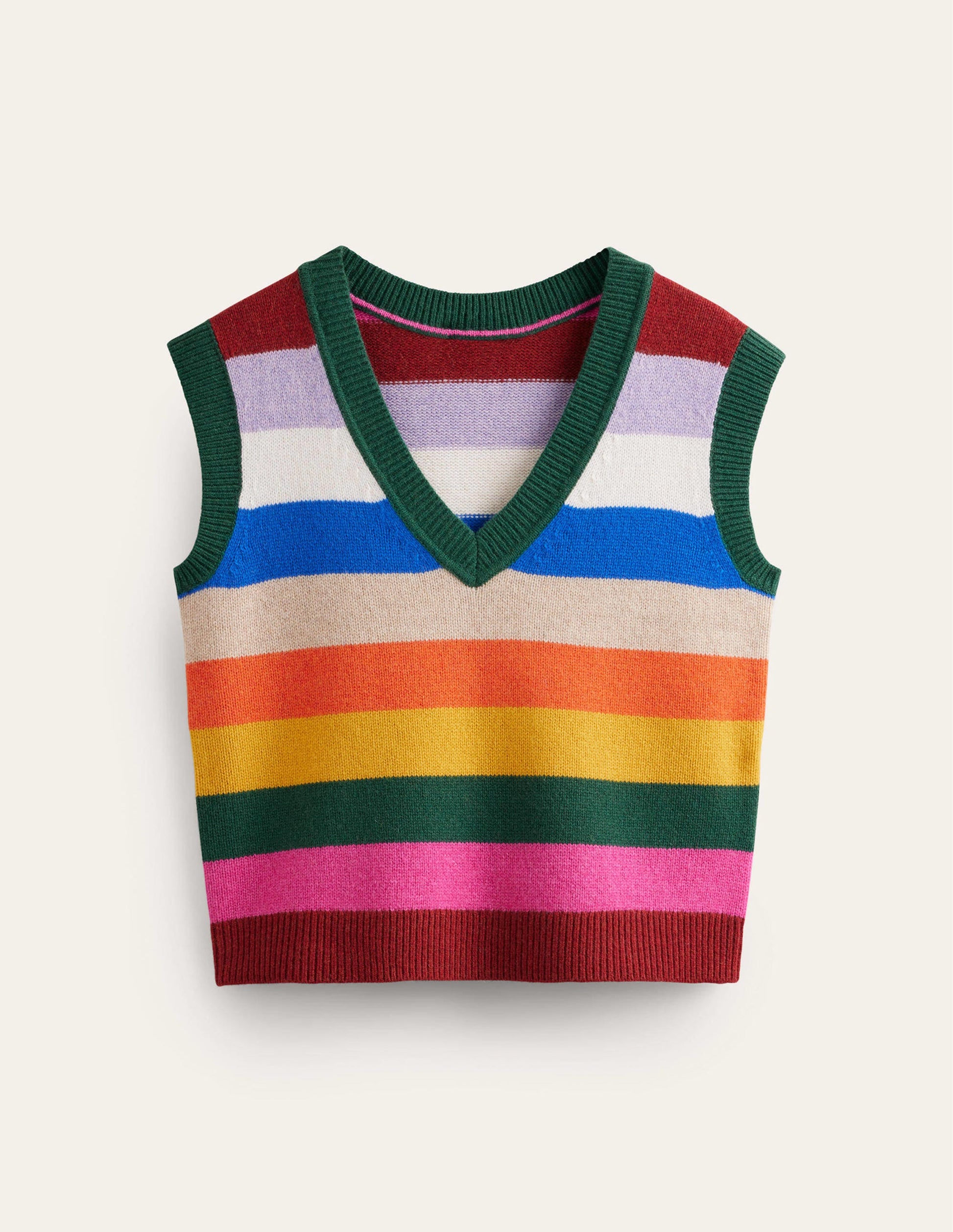 Olivia Merino-Pullunder-Regenbogen Bunt Gestreift-5