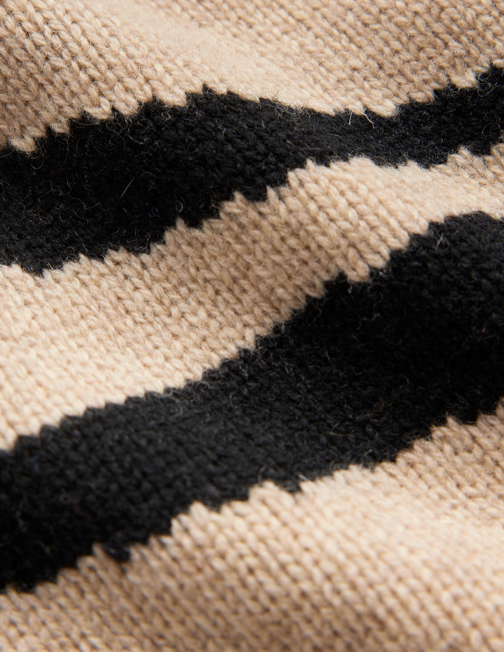 Zebrapullover-Graubraun Meliert/Schwarz - Image 6