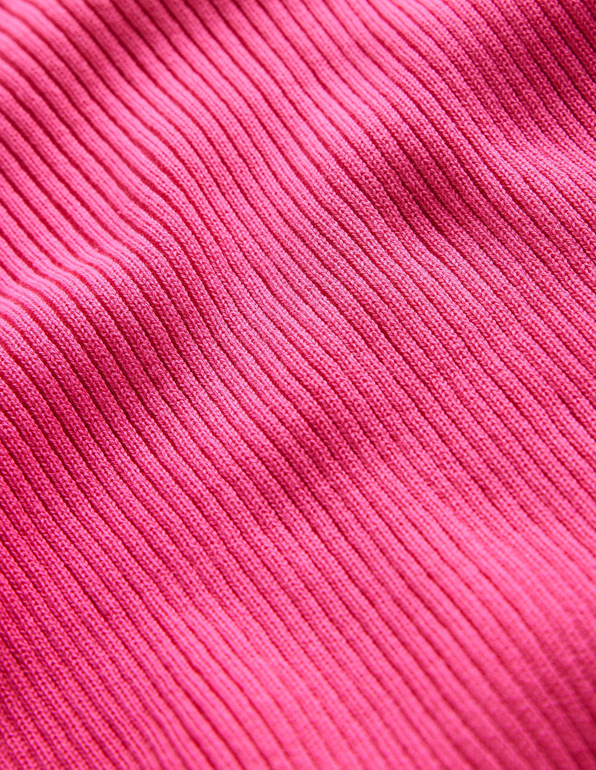 Baumwollpullover aus Rippstrick-Pink - Image 6
