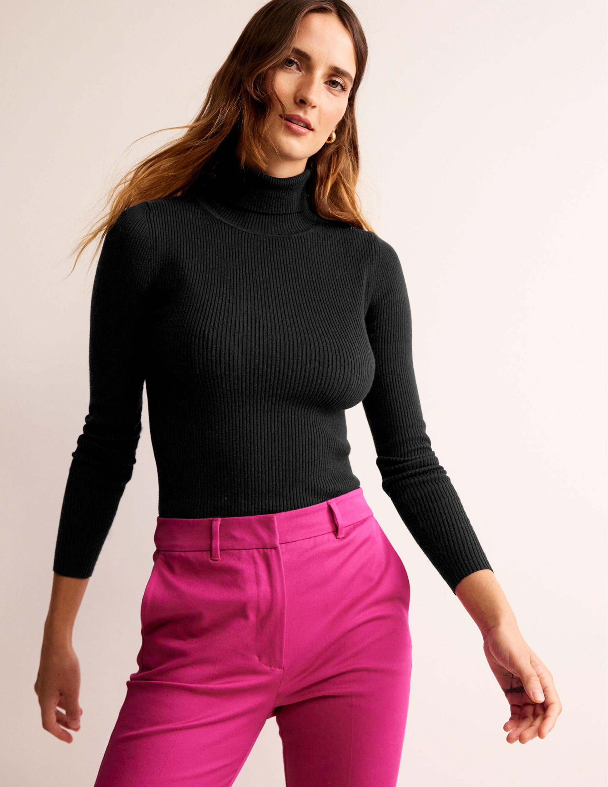 Catriona Rollkragenpullover-Schwarz-1