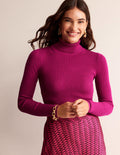 Catriona Rollkragenpullover-Festival-Fuchsia