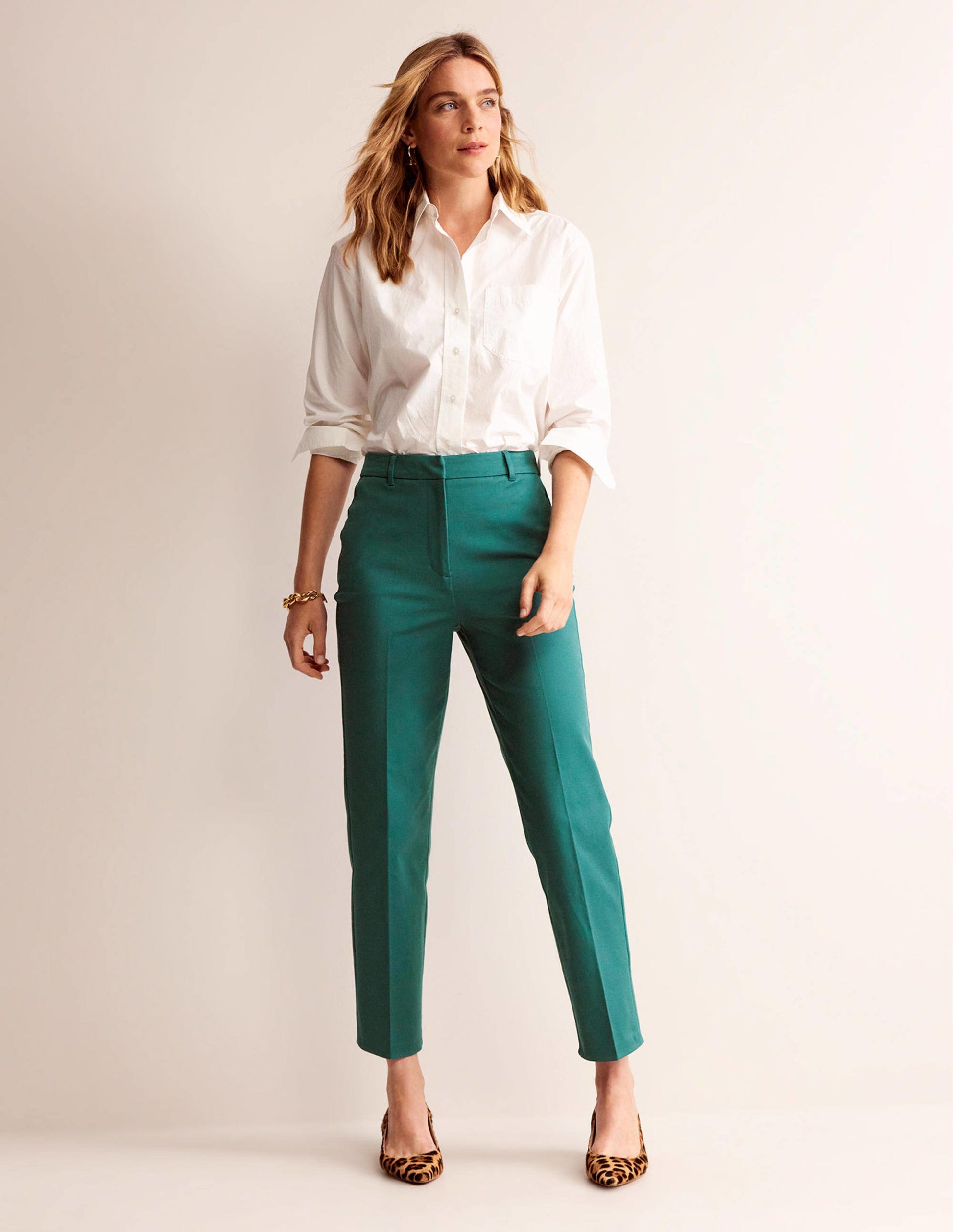 Pantalon Kew en bi-stretch-Atlantique profond-1