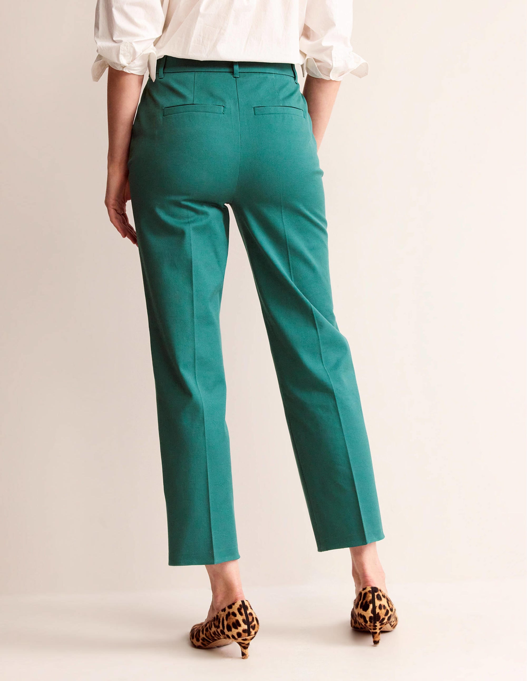 Pantalon Kew en bi-stretch-Atlantique profond - Image 3