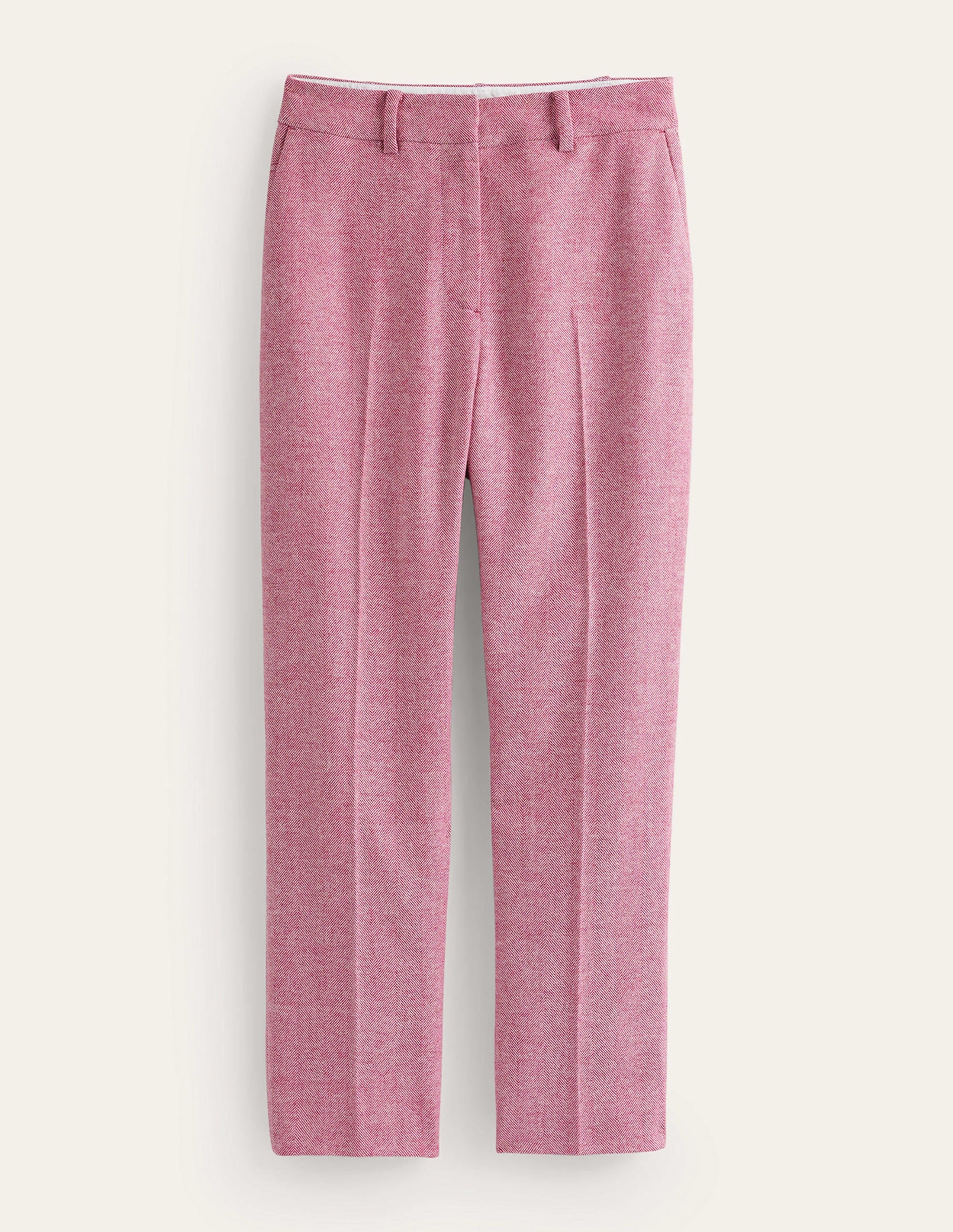Pantalon Kew en laine-Chevrons rose - Image 6
