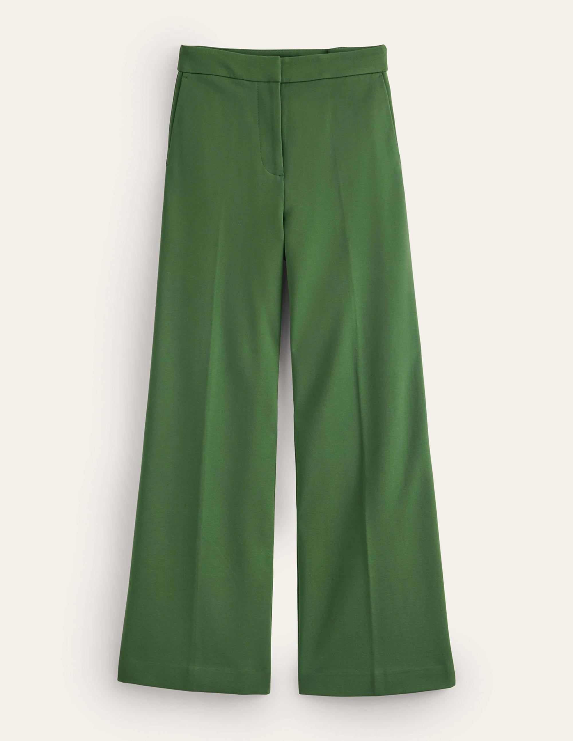 Pantalon Westbourne en point de Rome-Vert hivernal - Image 6