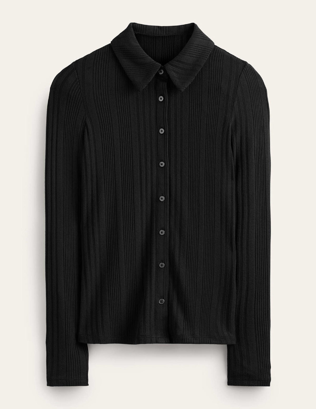 Charlotte Jersey-Hemd-Schwarz - Image 5