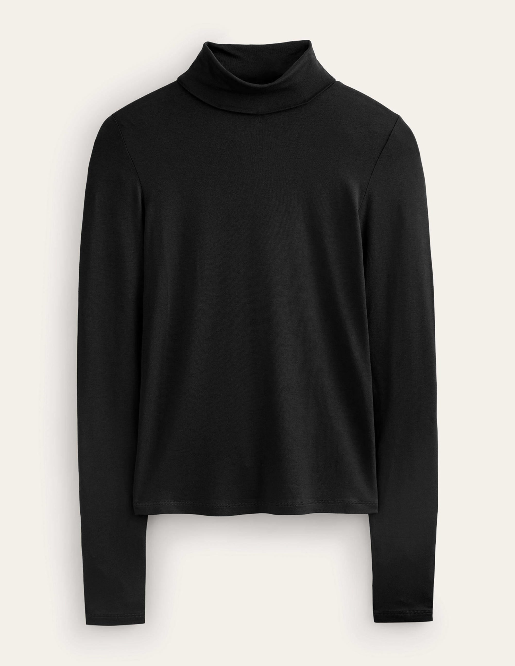 Polly Jersey-Oberteil-Schwarz - Image 5