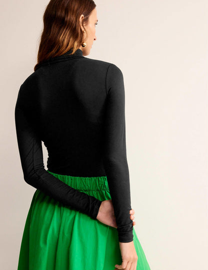 Polly Jersey-Oberteil-Schwarz-3