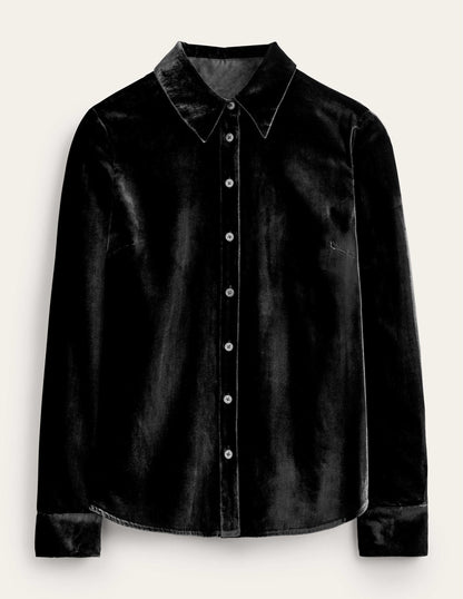 Sienna Samthemd-Schwarz-5