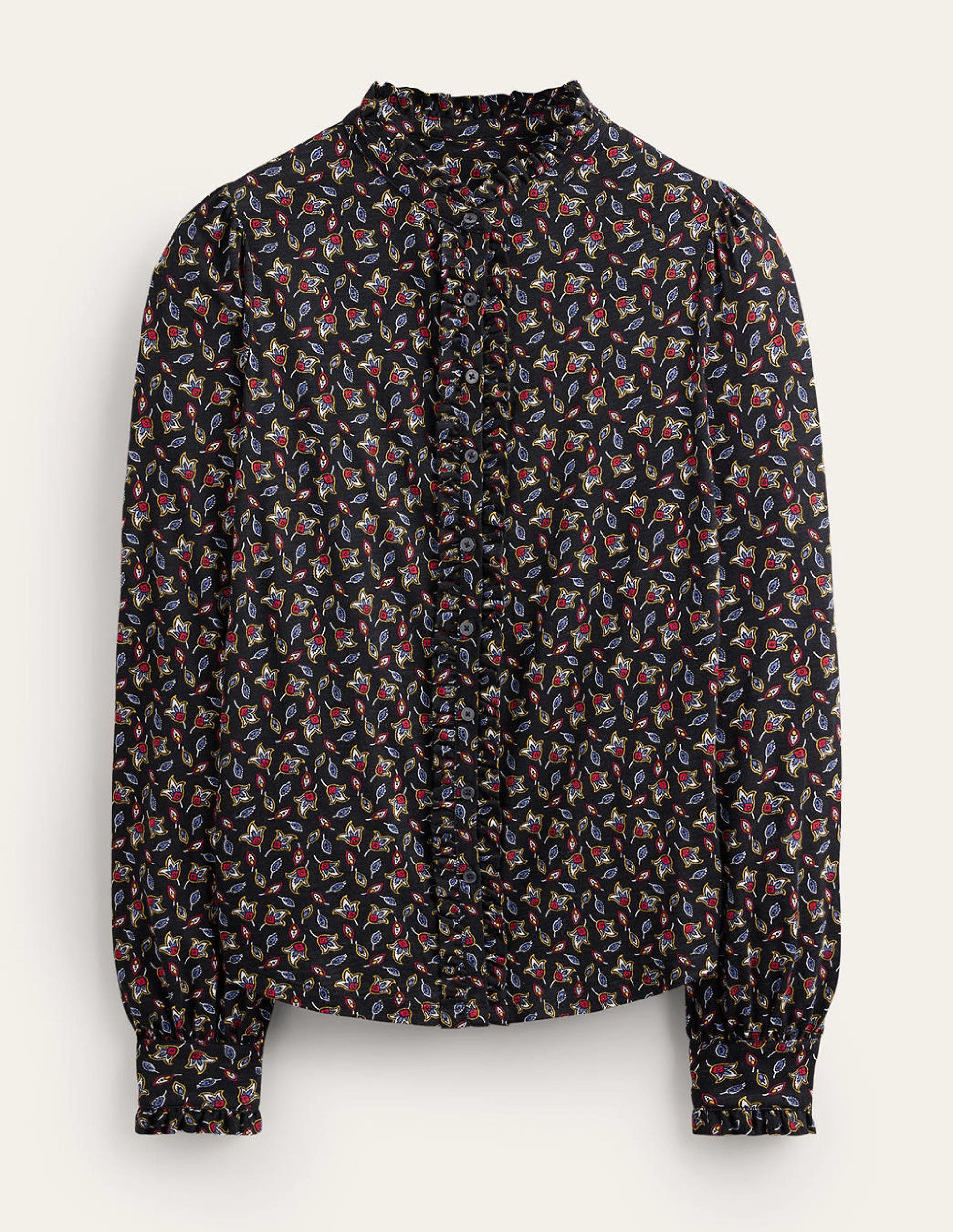 Caroline Jersey Shirt-Multi, Tulip Bud-6