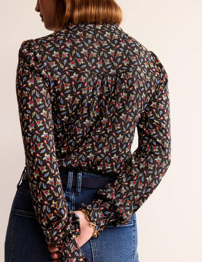 Caroline Jersey Shirt-Multi, Tulip Bud-3
