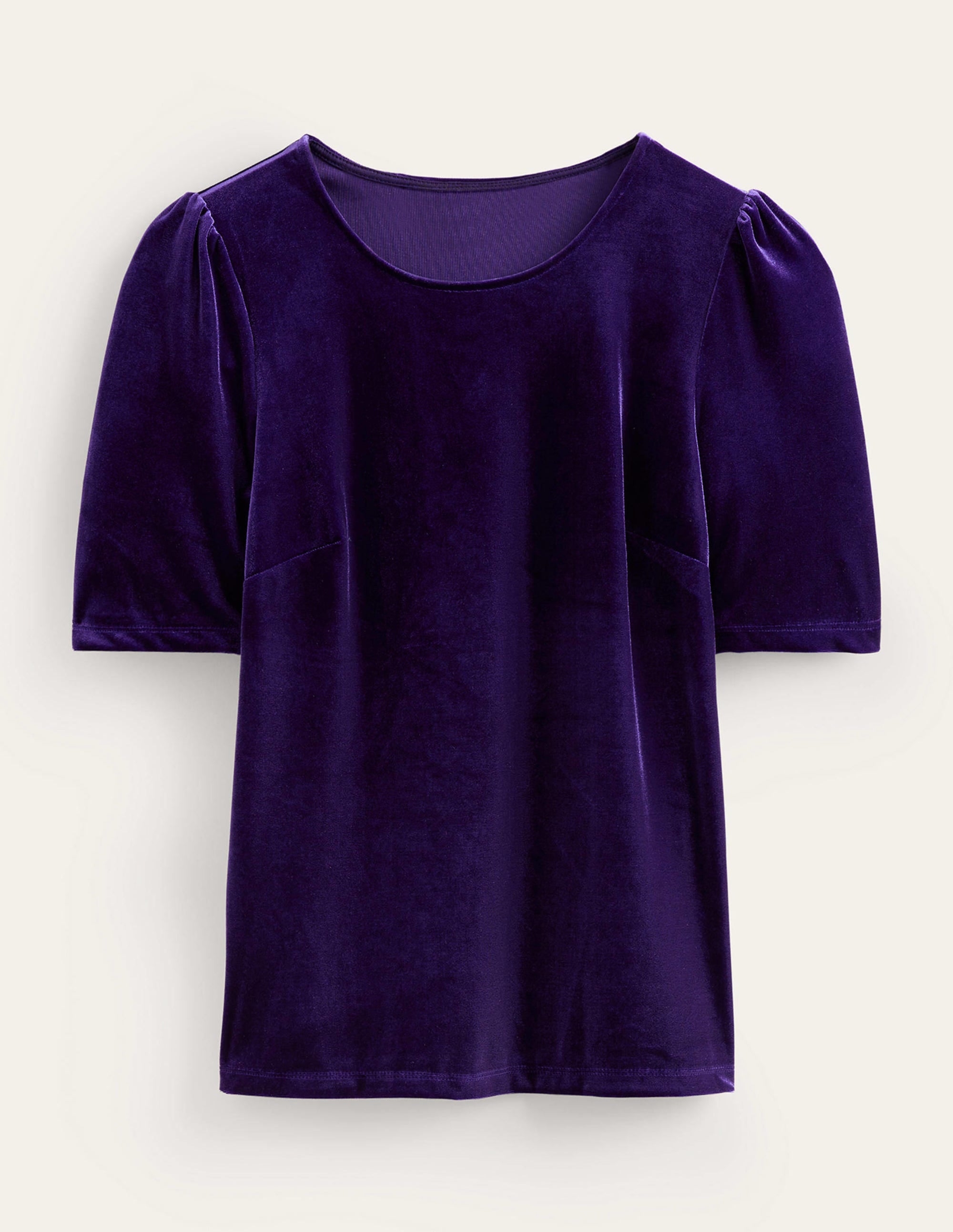 Party-T-Shirt aus Samt-Saphirblau - Image 6