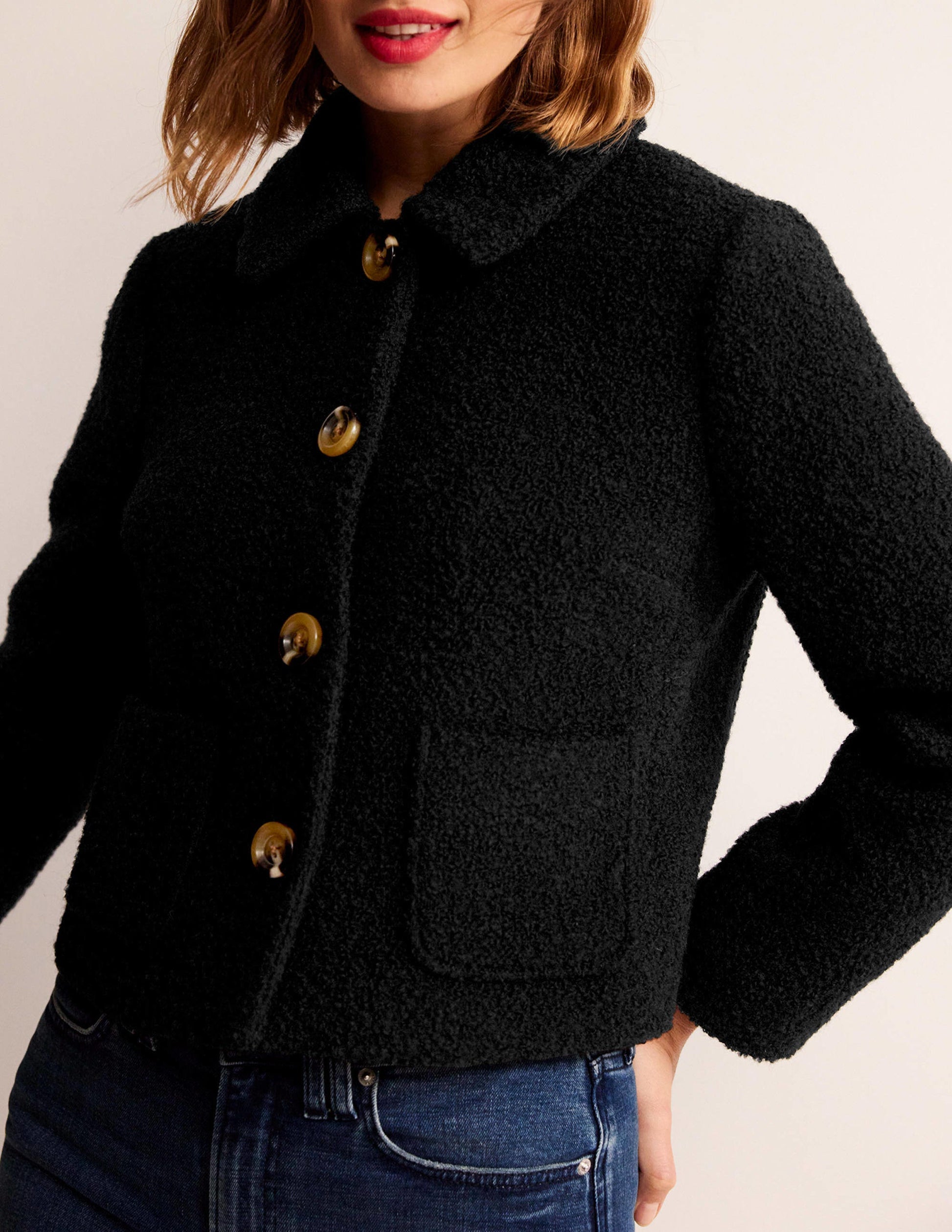 Veste courte Rye-Noir-2