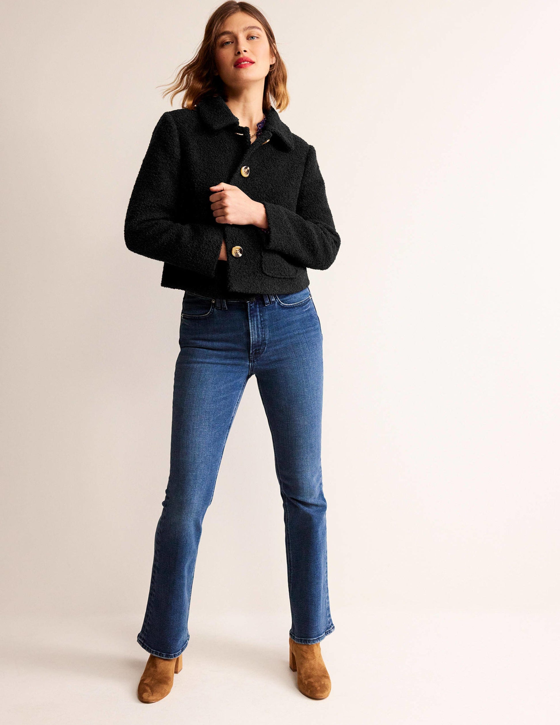 Veste courte Rye-Noir-4