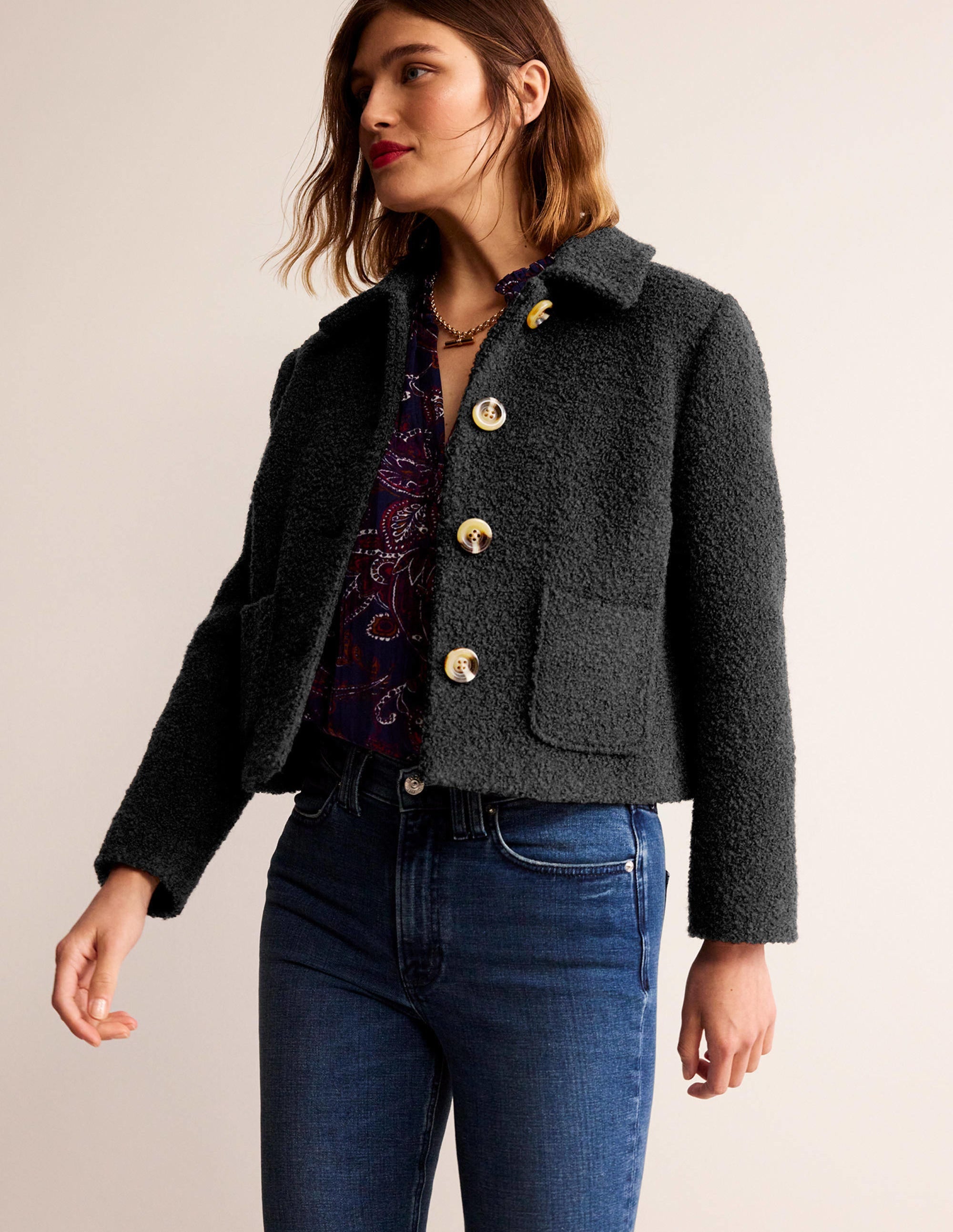 Rye Kurze Jacke-Schwarz - Image 1