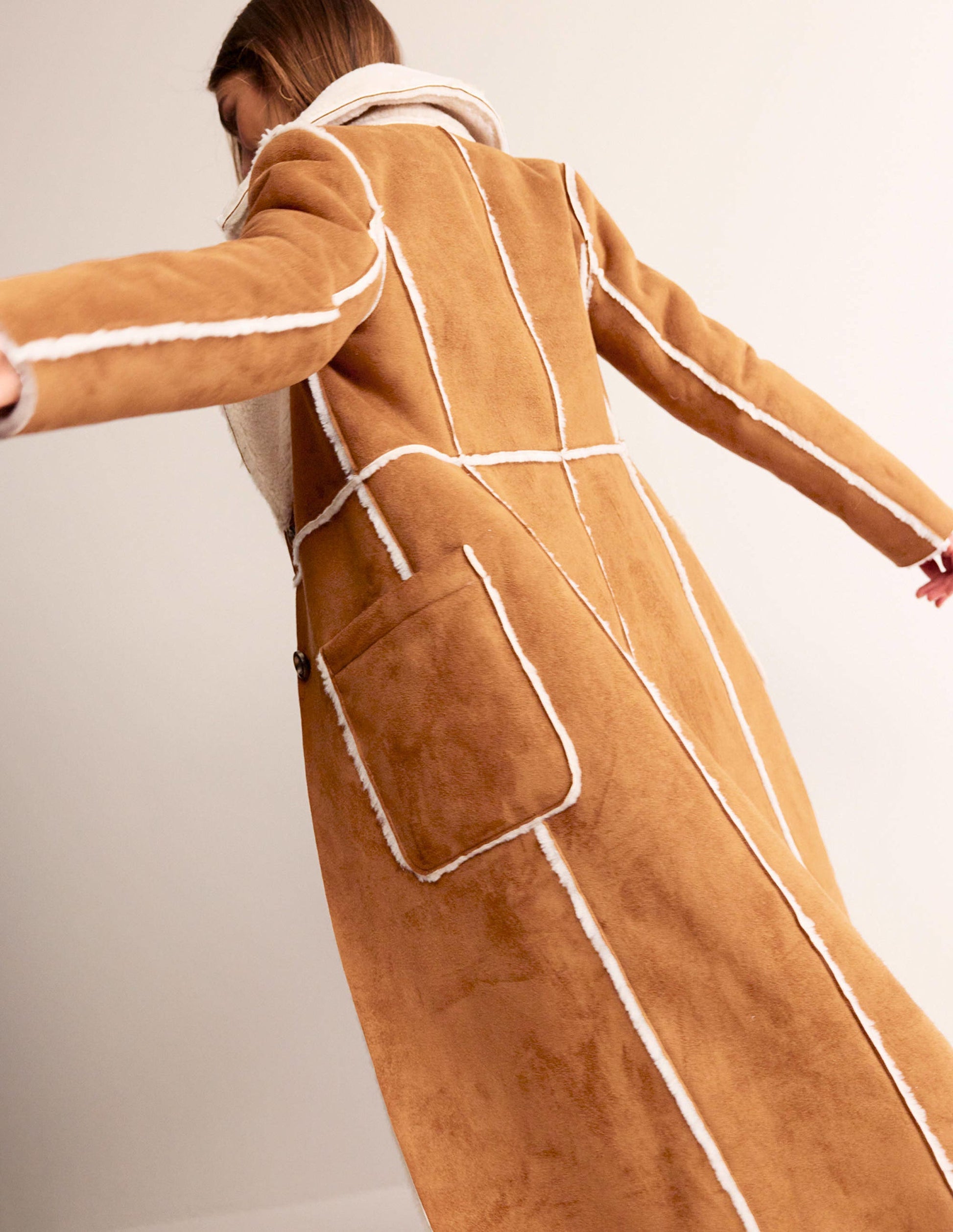 Reversible Faux-Shearling Coat-Hazel Brown-2