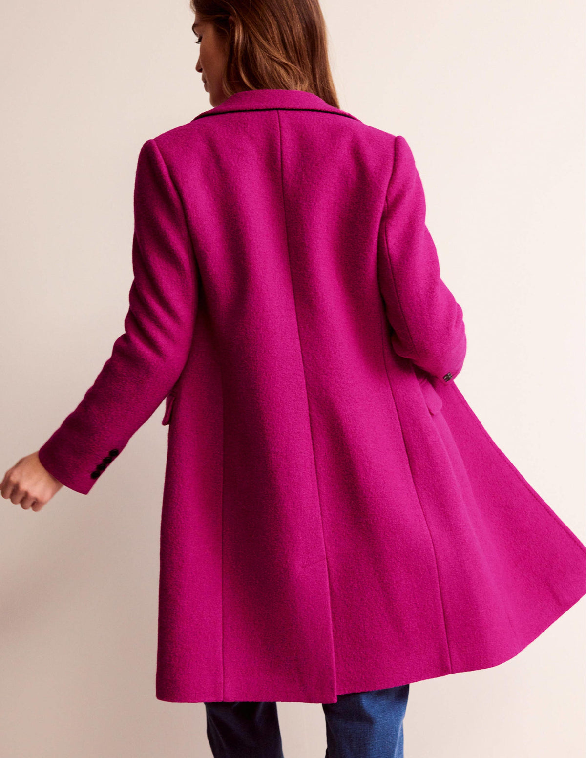 Canterbury Texturierter Mantel-Magenta - Image 3
