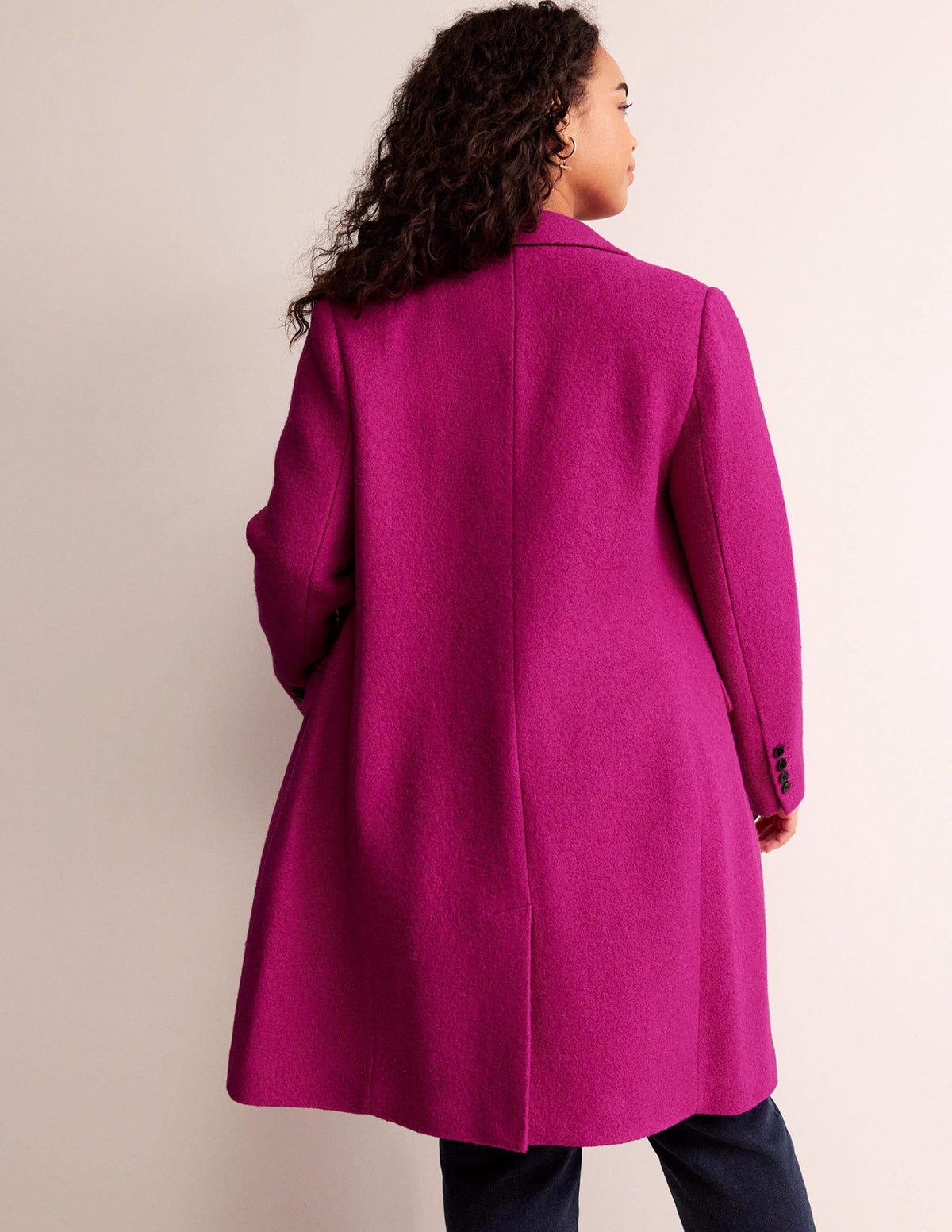Canterbury Texturierter Mantel-Magenta - Image 7
