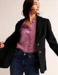 Der Marylebone Blazer mit Struktur-Schwarz