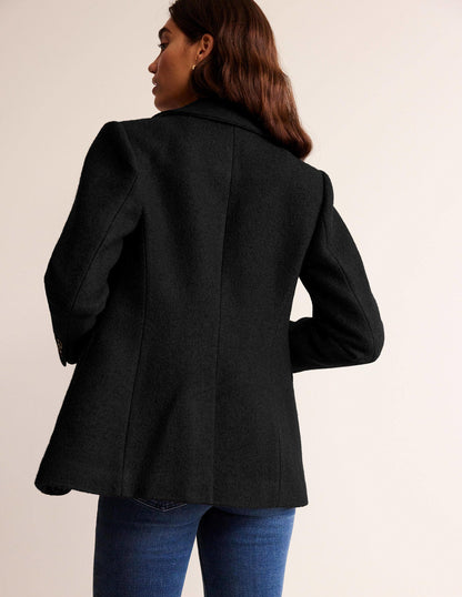 Der Marylebone Blazer mit Struktur-Schwarz