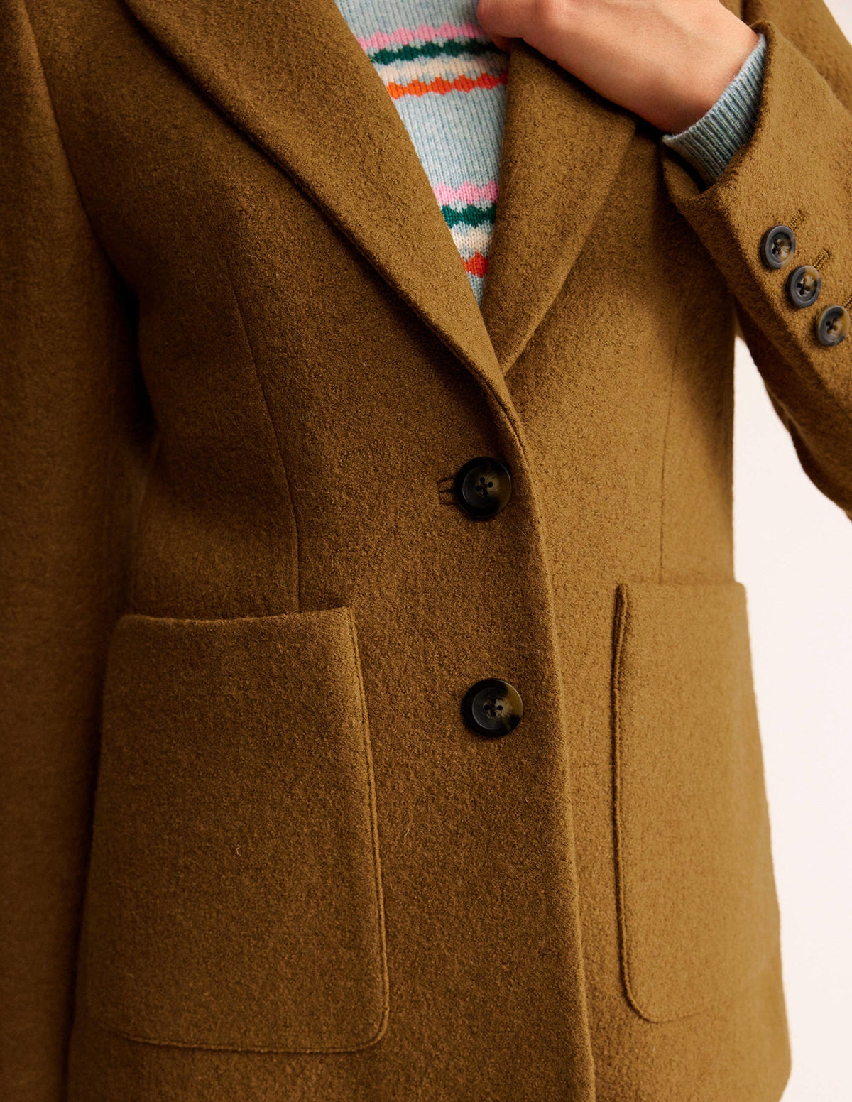 Der Marylebone Blazer mit Struktur-Kamelbraun - Image 2