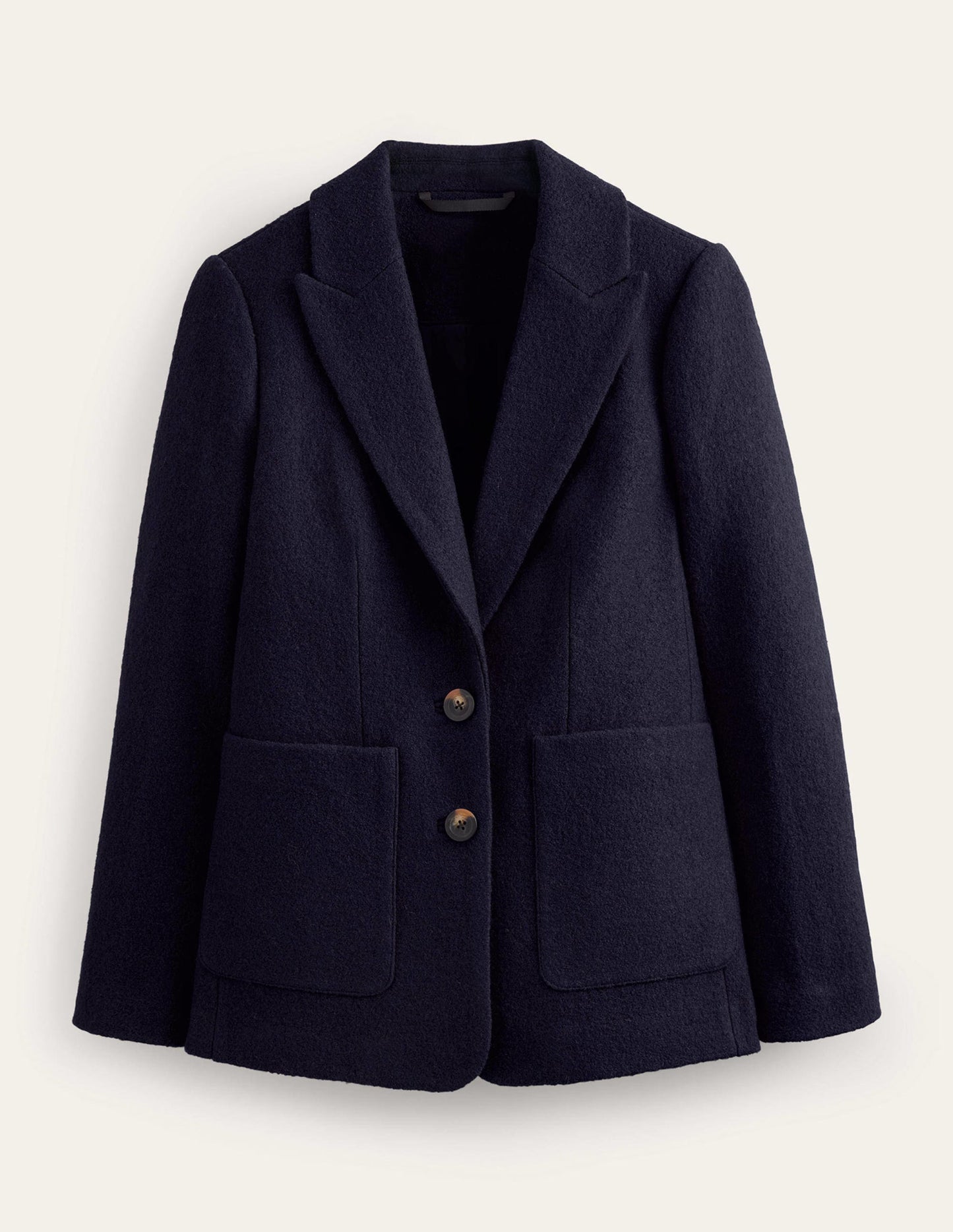 Der Marylebone Blazer mit Struktur-Marineblau