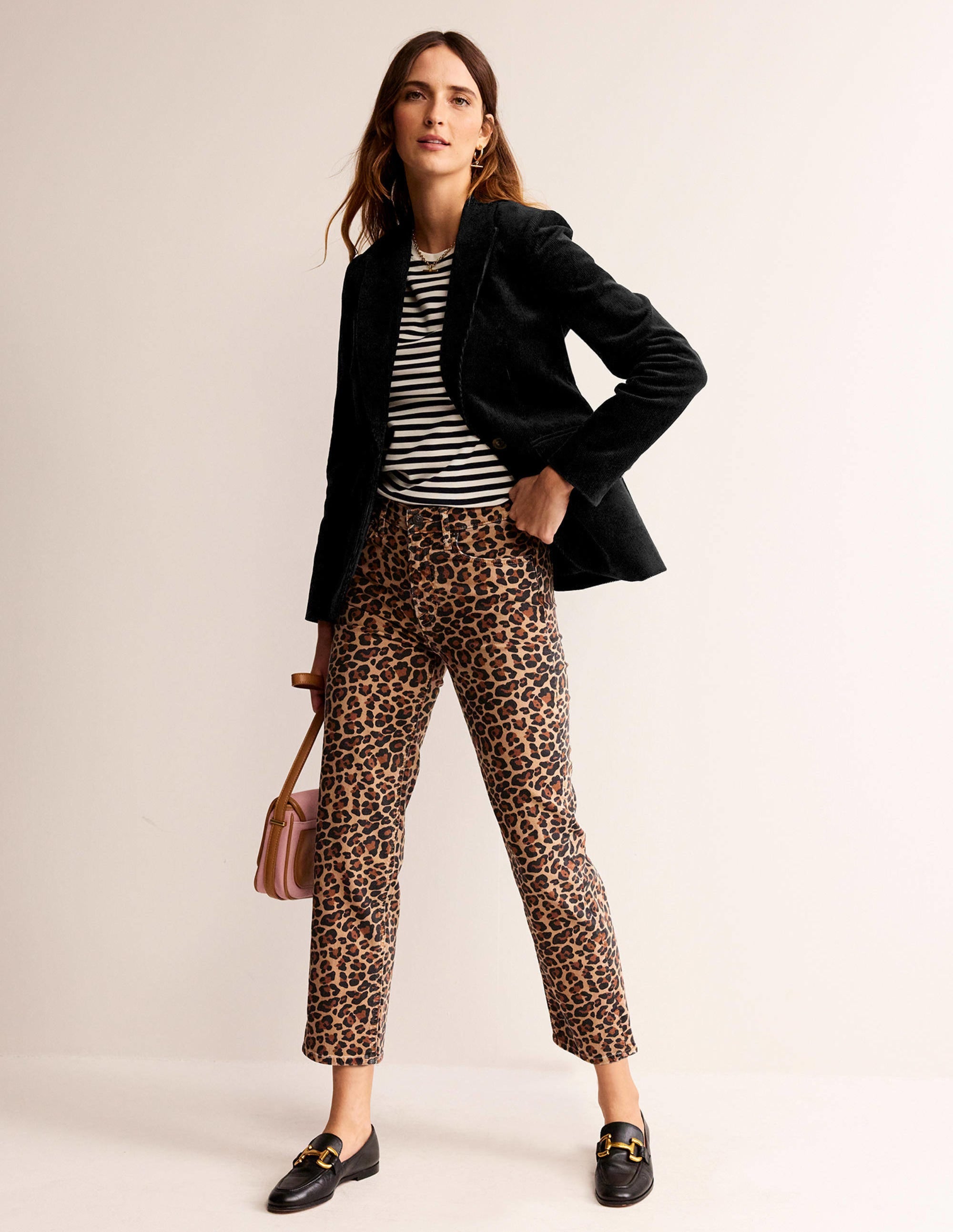 Blazer Marylebone en velours-Noir - Image 5