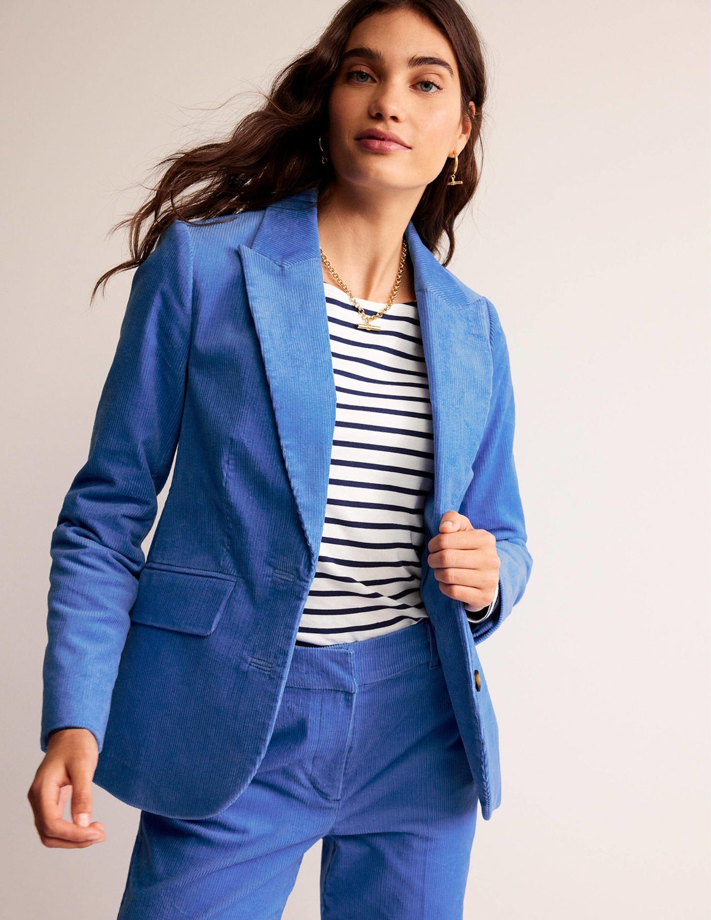 The Marylebone Cord-Blazer-Marina