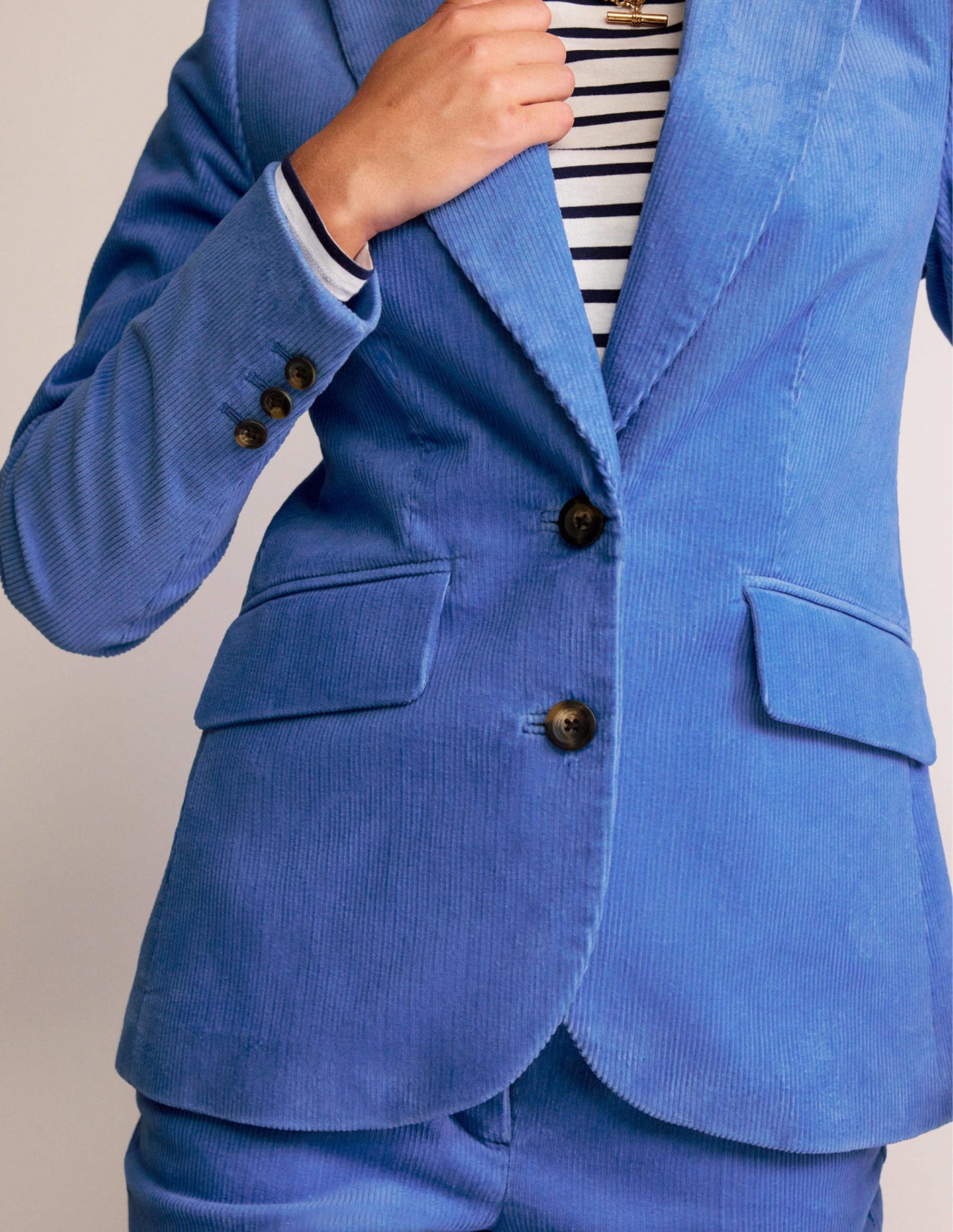 The Marylebone Cord-Blazer-Marina