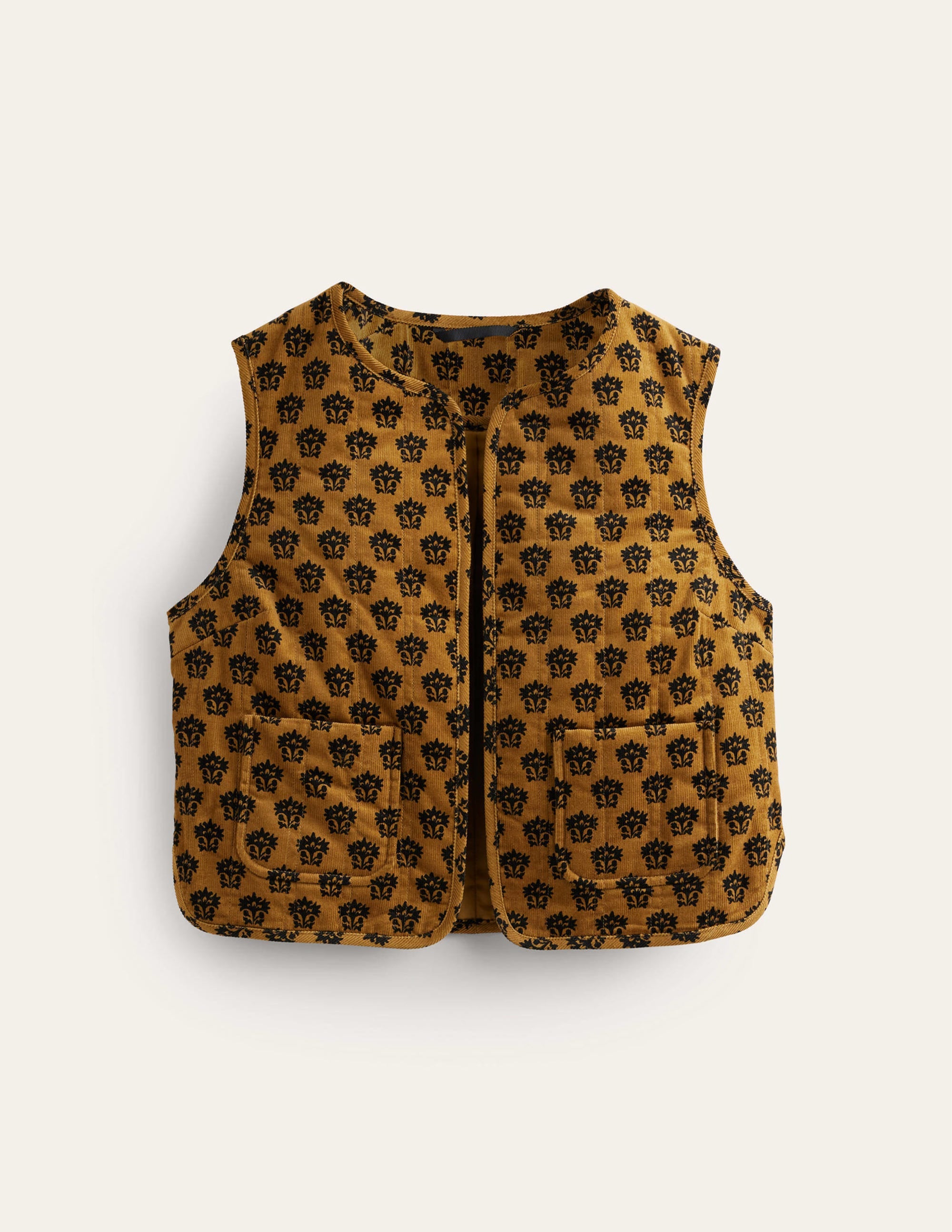 Cord-Weste-Goldoliv, Lilie - Image 6