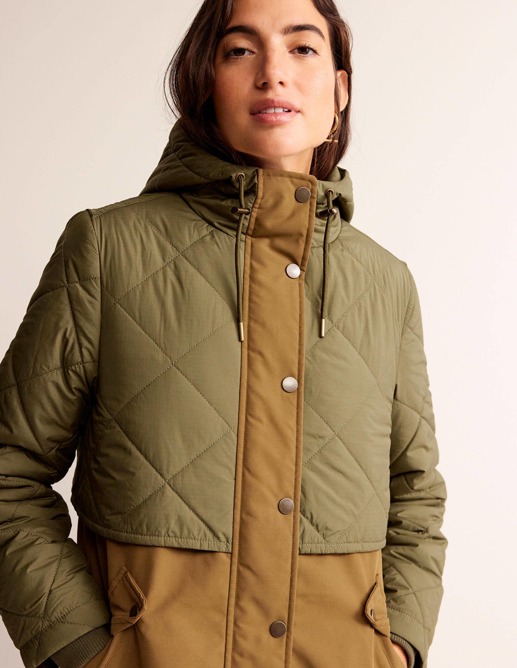 Parka matelassée-Kaki - Image 3
